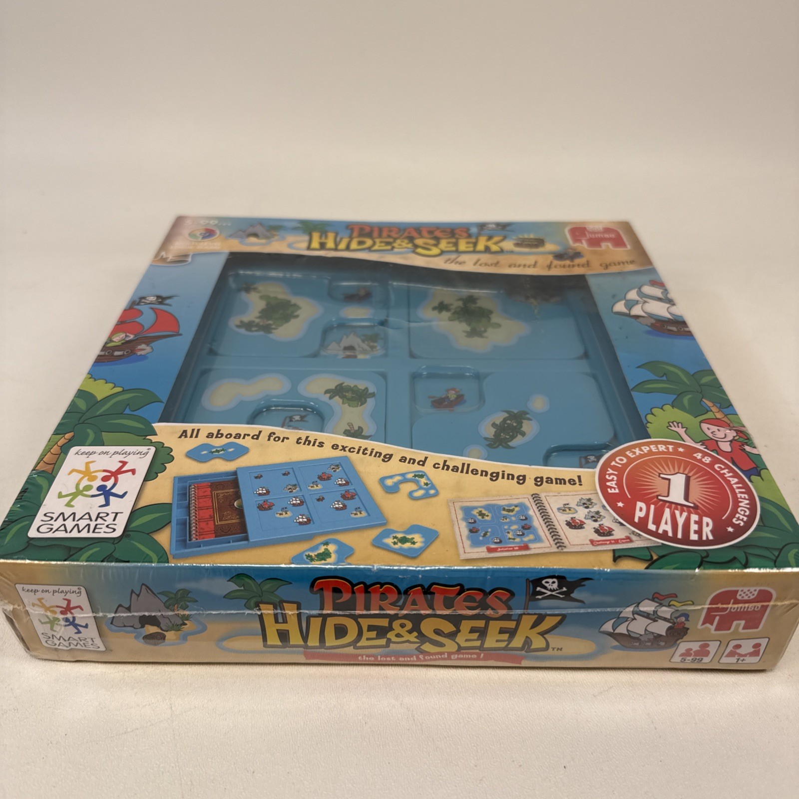Smart Games Pirates Hide & Seek Multi Level Logic Game For Ages 5-99 1 Player