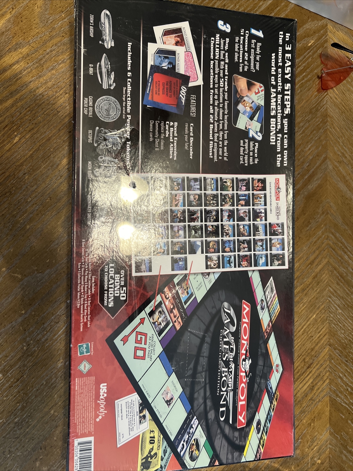 The Ultimate James Bond 007 Monopoly Game Collectors Edition New Sealed