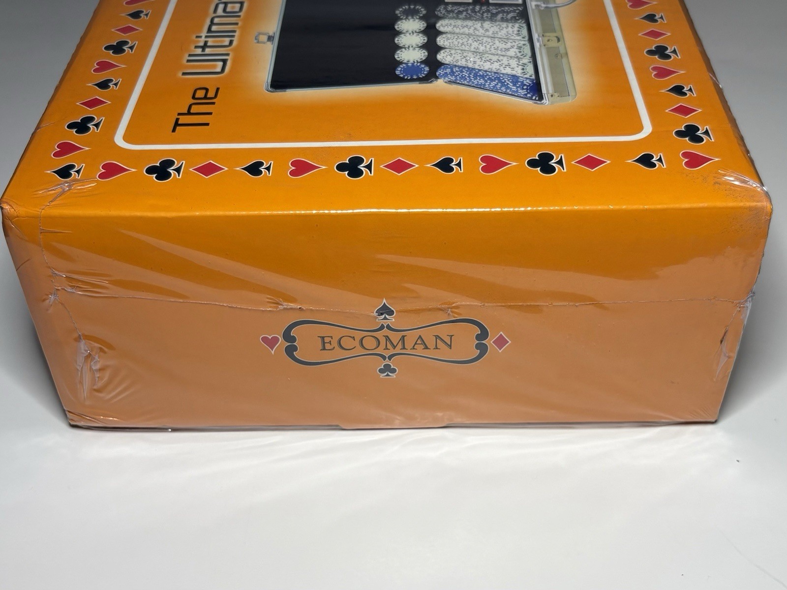 ECOMAN The Ultimate Poker Game Set Aluminum Case 11.5g Casino Chips
