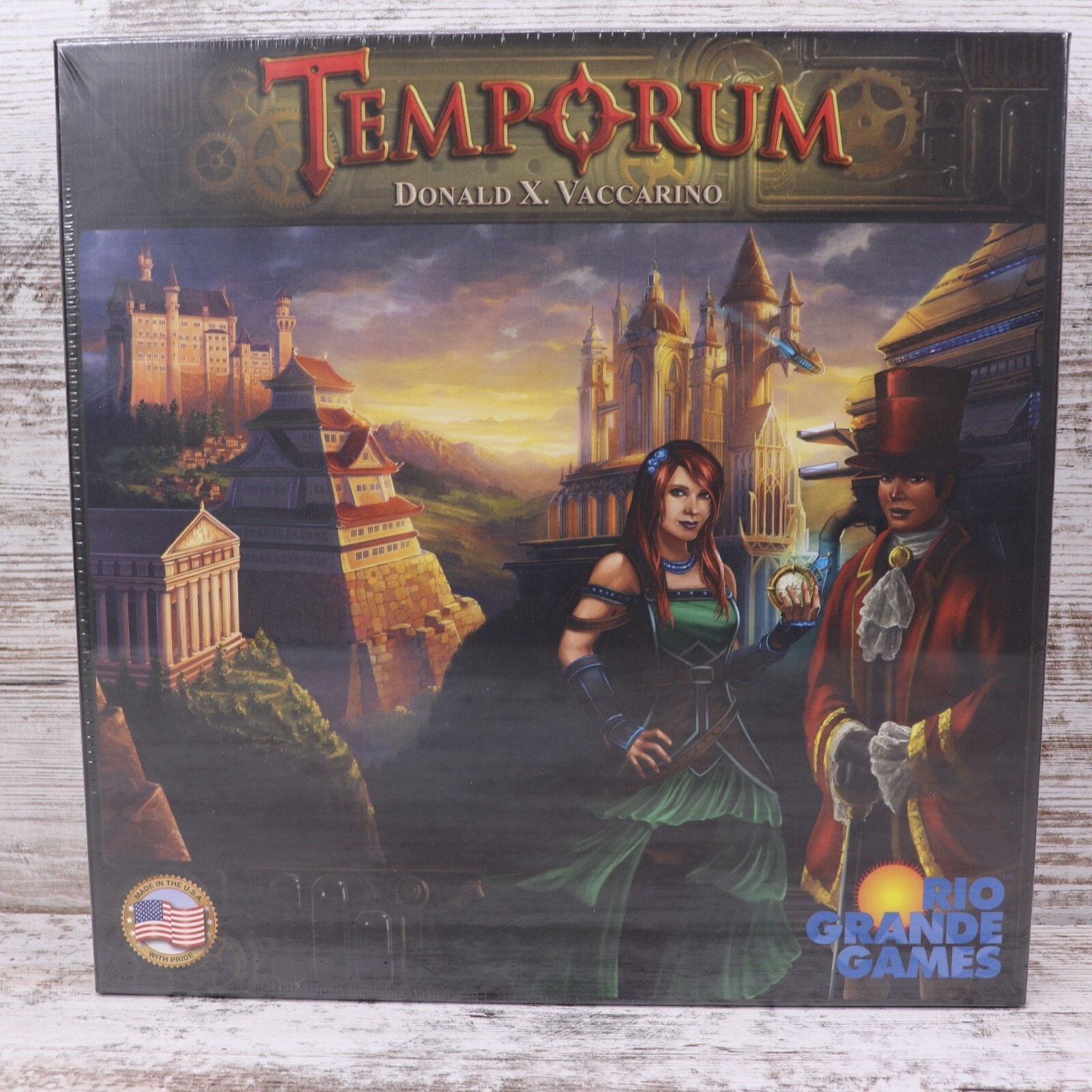 Temporum Board Game & Alternate Realities Expansion New Sealed Rio Grande Games
