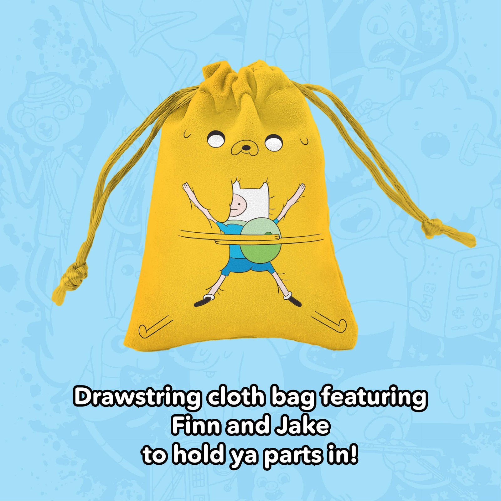 Adventure Time Card Wars: Acrylic Burn, Attack, & Mega HP Tokens & Bag (Kickstar