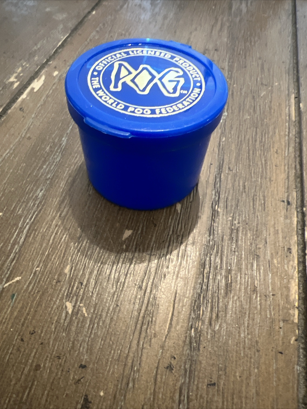 POG Officially Licensed Milkcap Container Never Used Small Size Various Colors