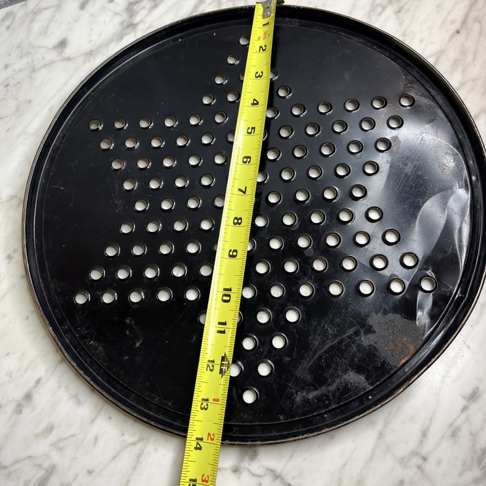 Vintage Pressman Toy Corp Chinese Checker Board Round Metal Multicolor 1153 USA