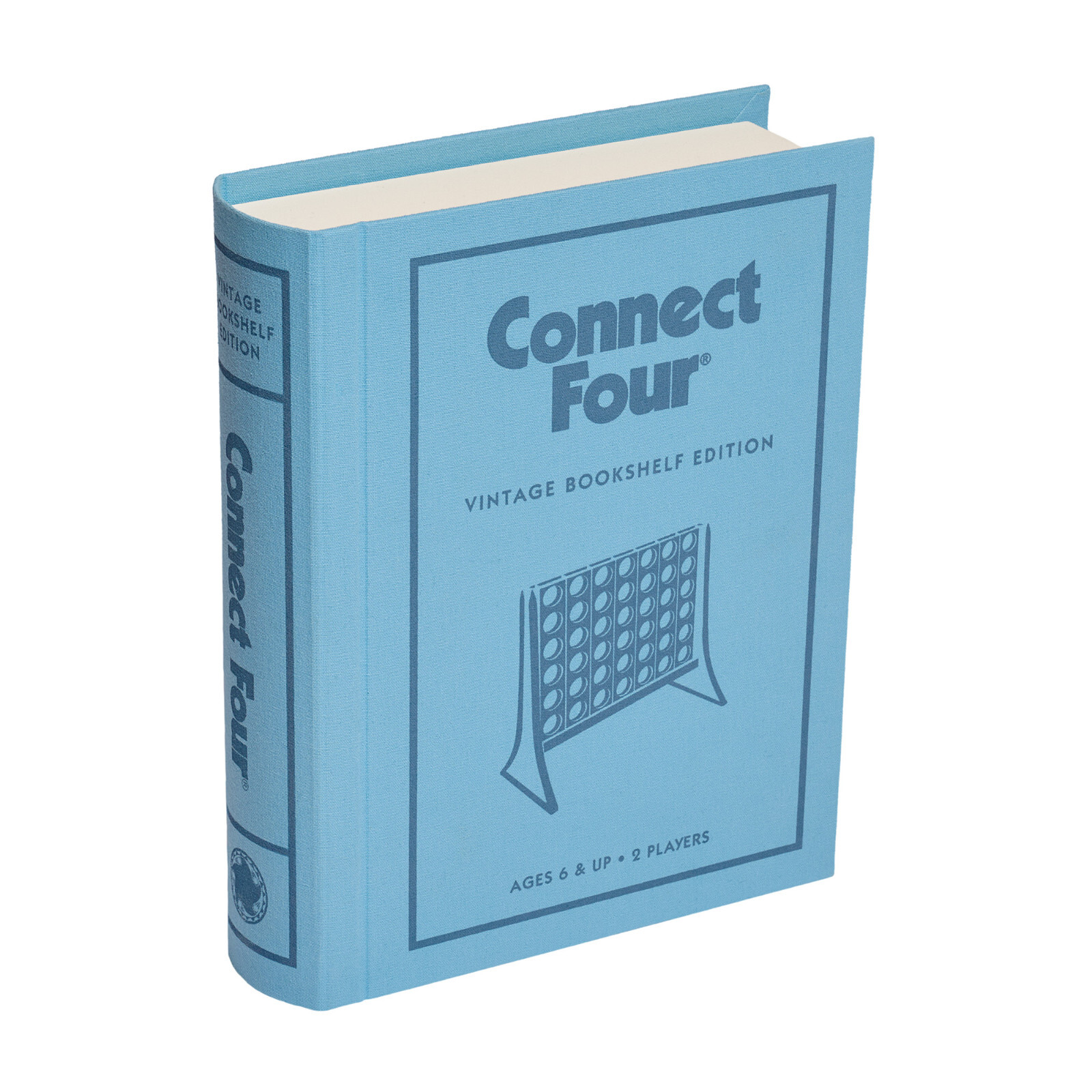 Connect Four Vintage Bookshelf Edition by WS Game Company Deluxe Board Game New