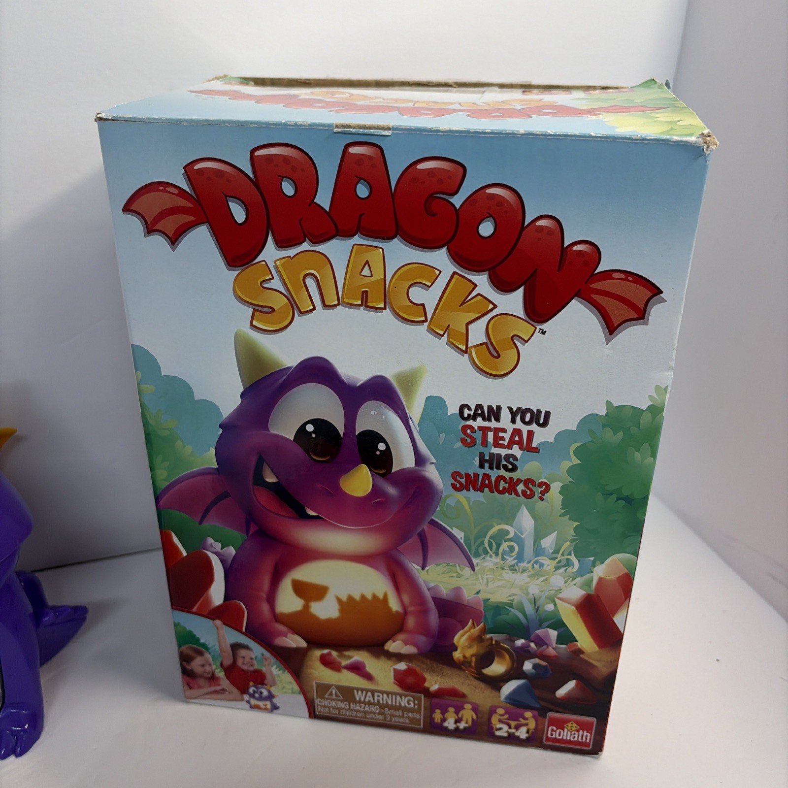 Dragon Snacks Game 2019 Ages 4-Up Works Complete ( see video ) clean w/ box