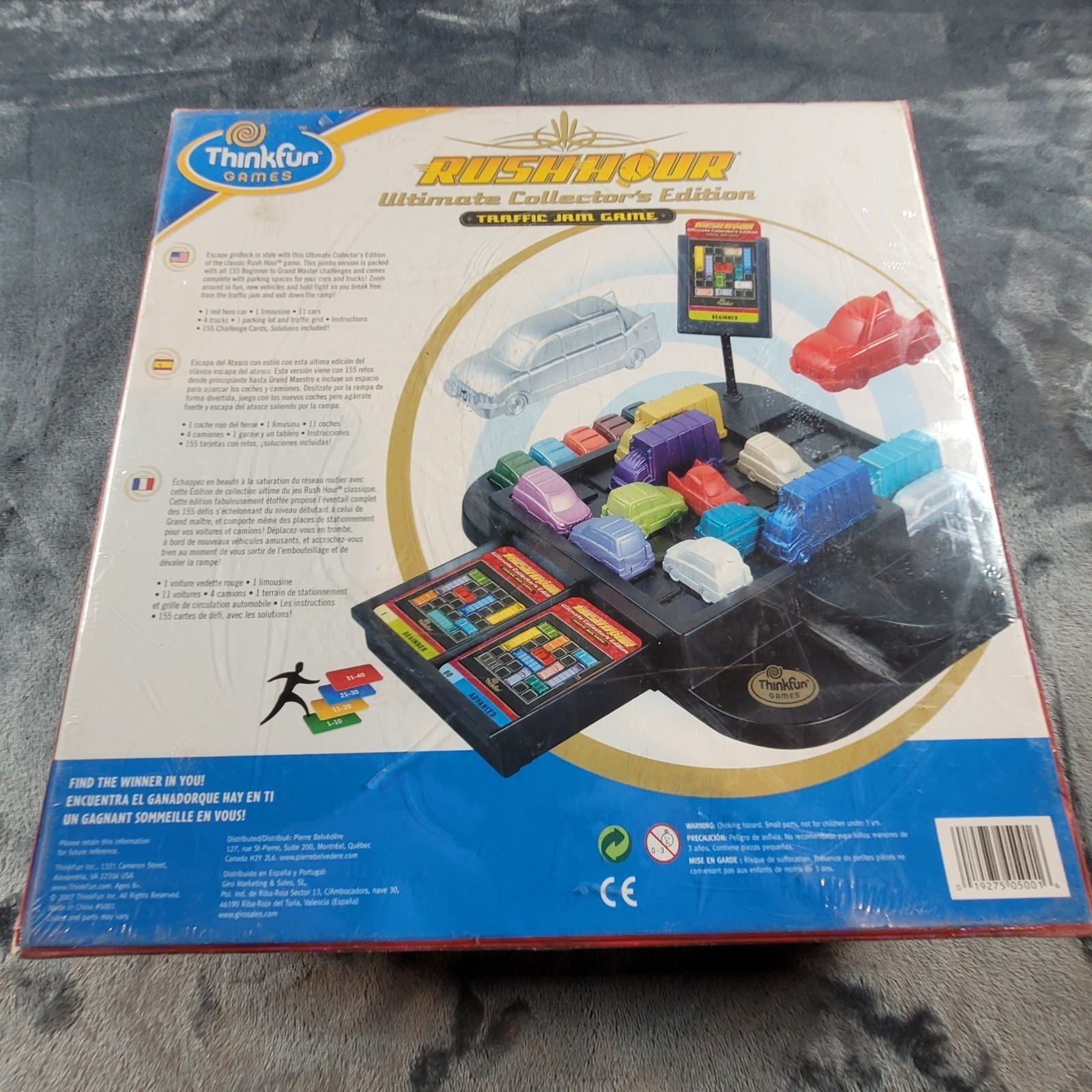 ThinkFun Rush Hour Ultimate Collector’s Edition Traffic Jam Game 155 Challenges
