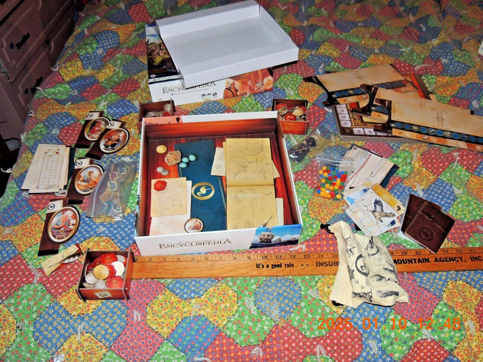 Holy Grail Games Encyclopedia game – Little played in 2022 box
