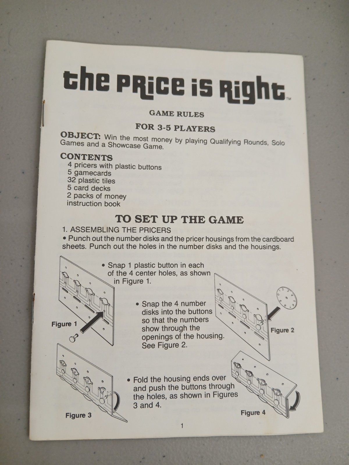 VTG 1986 The Price Is Right Game (12 Games) Milton Bradley 100% COMPLETE