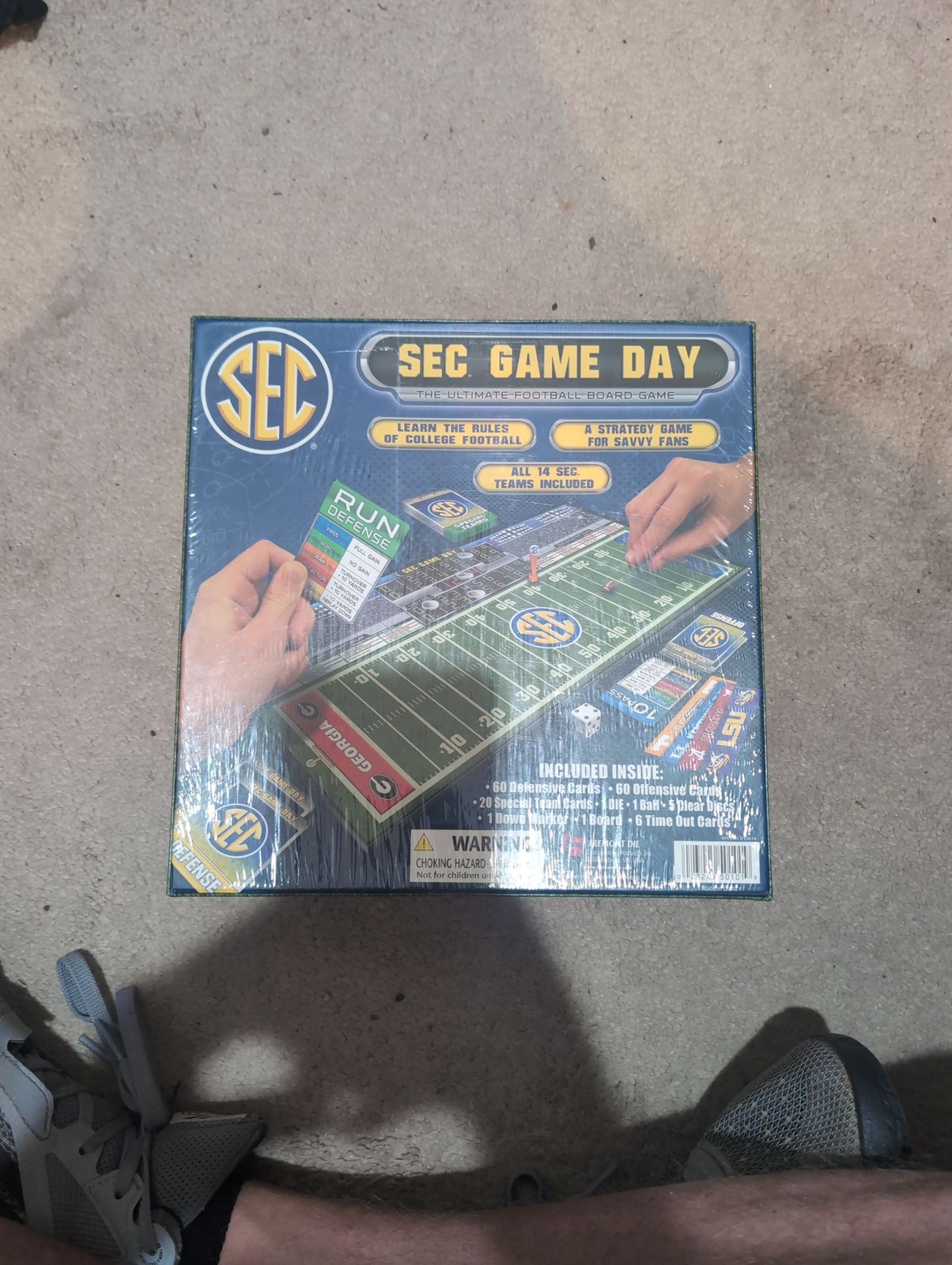 SEC Game Day: The Ultimate Football Board Game – New & Factory Sealed