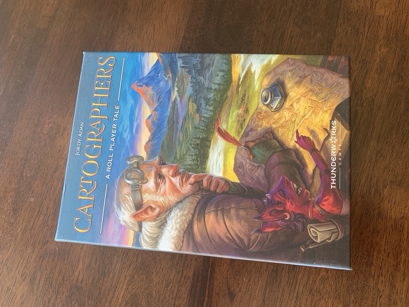 Cartographers A Roll Player Tale Board Game Jordy Adan