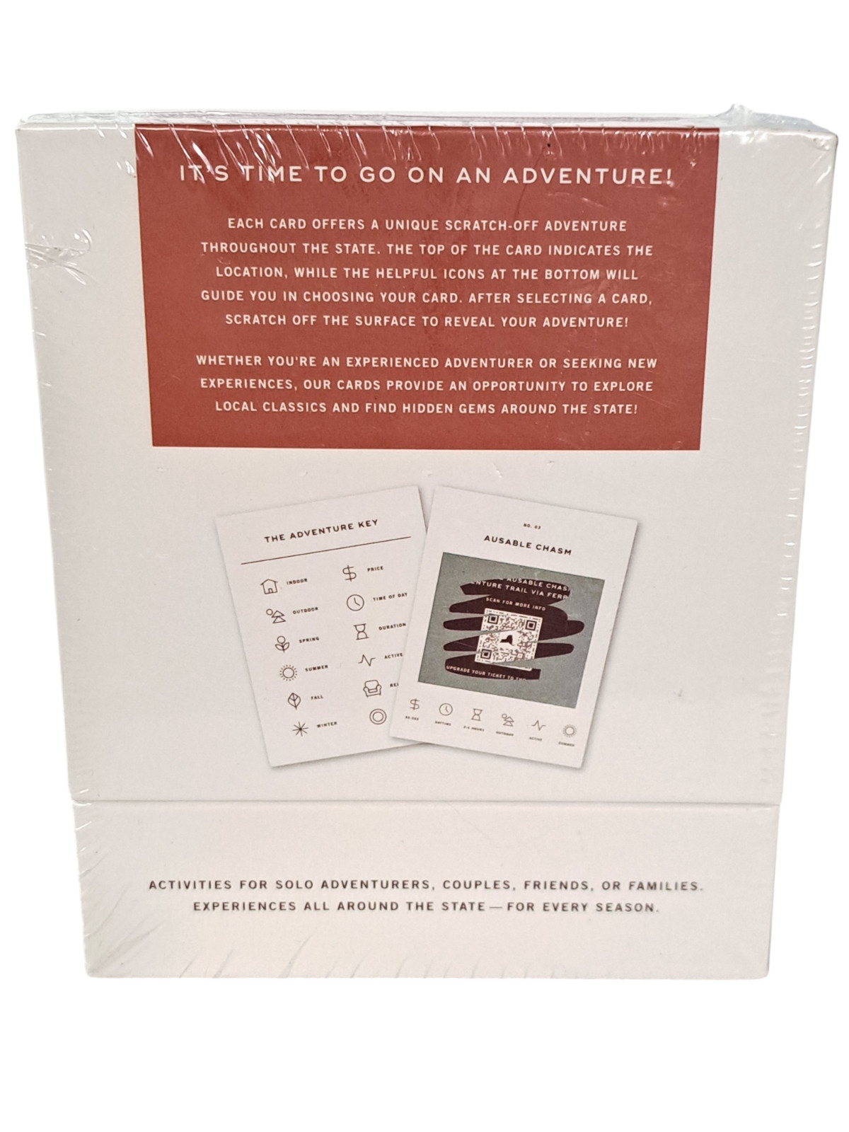 BRAND NEW — New York Adventure Bucket List 50 Scratch-Off Cards RIO