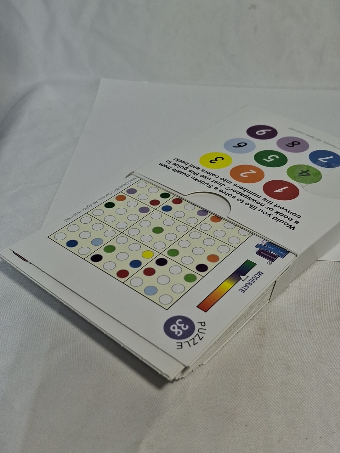 Colorku Sudoku Color Balls Puzzle Replacement Puzzle Cards Only