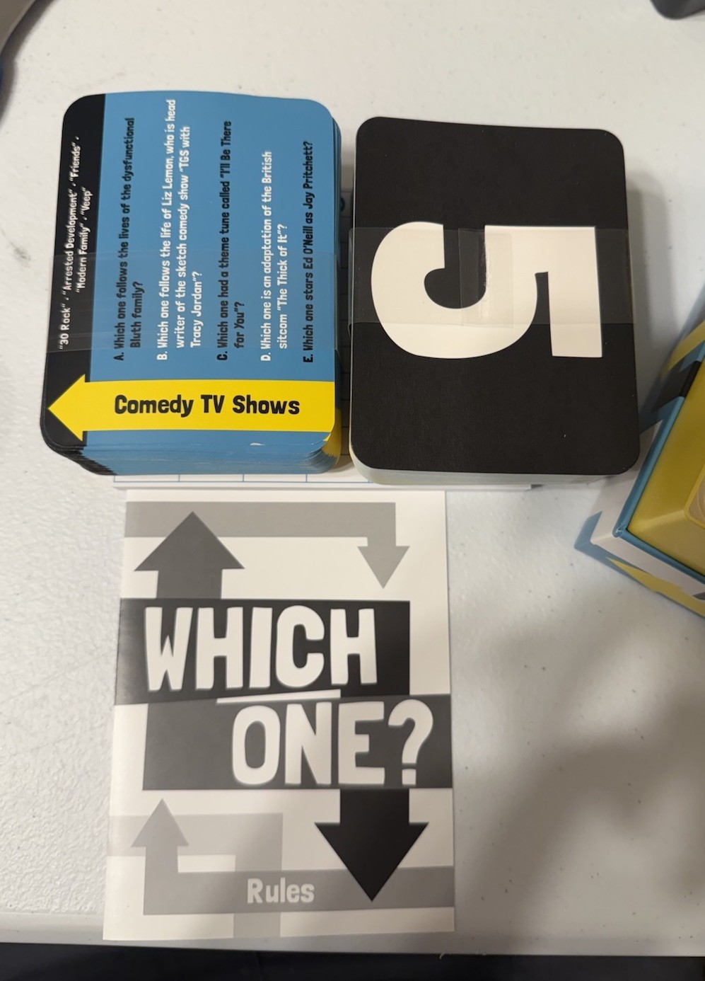 WHICH ONE? Q&A Matching Game by Ginger Fox-Play Solo or With Others-New-Open Box