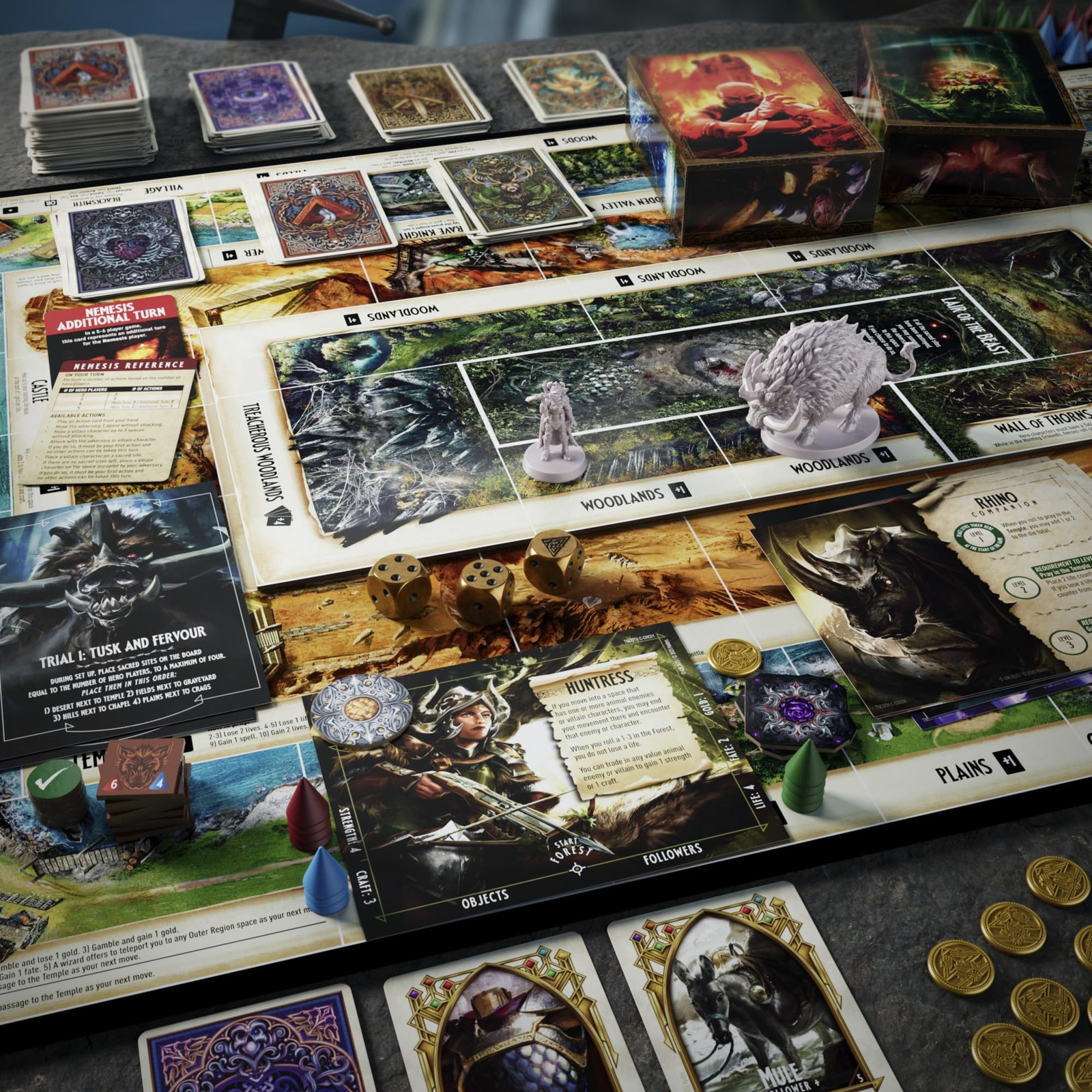 Avalon Hill Talisman Nemesis: Call of The Hunt Expansion Pack – Adventure Strate