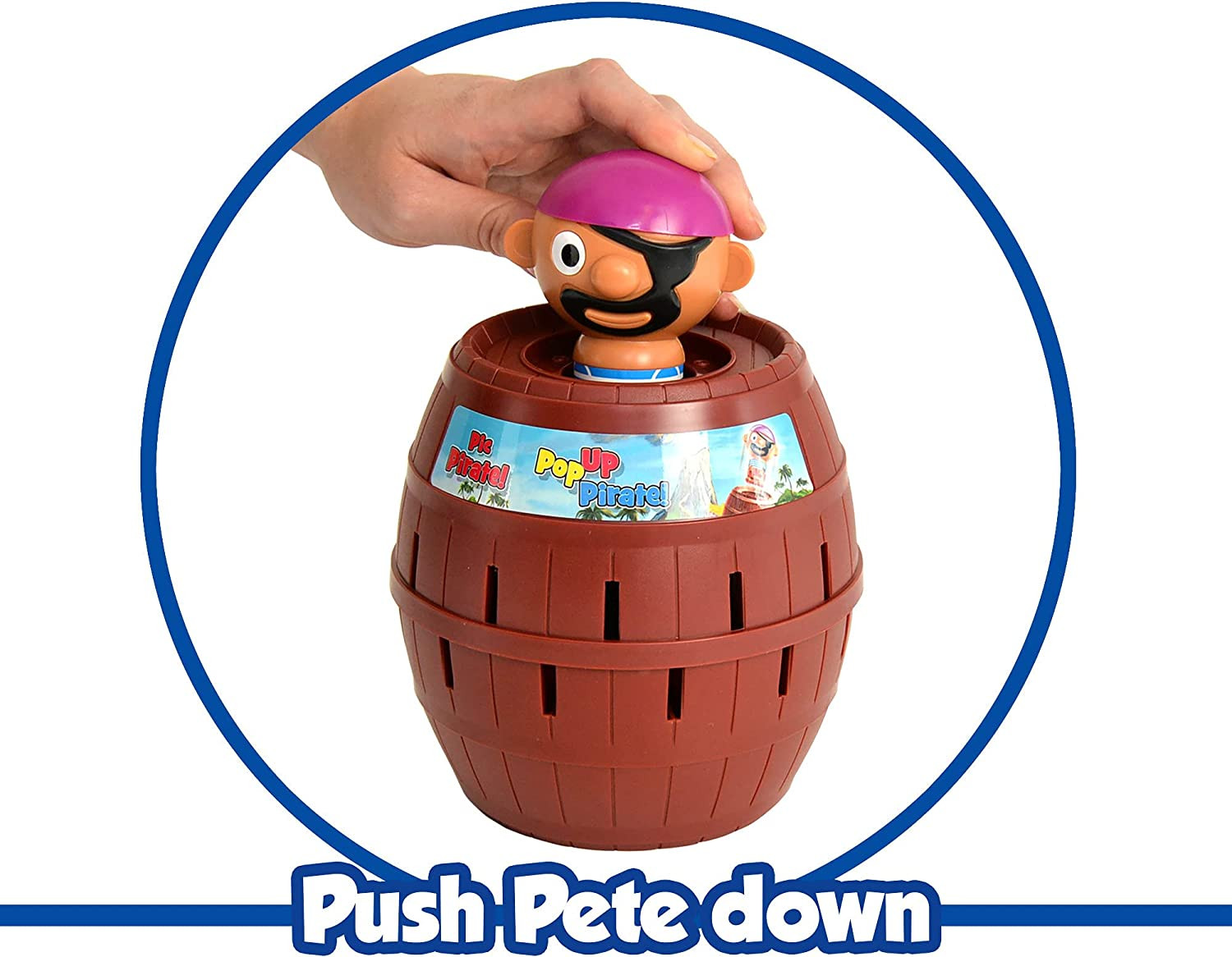 TOMY Pop-Up Pirate Board Game – Fun Family Game Night Activity for Kids Ages 4+