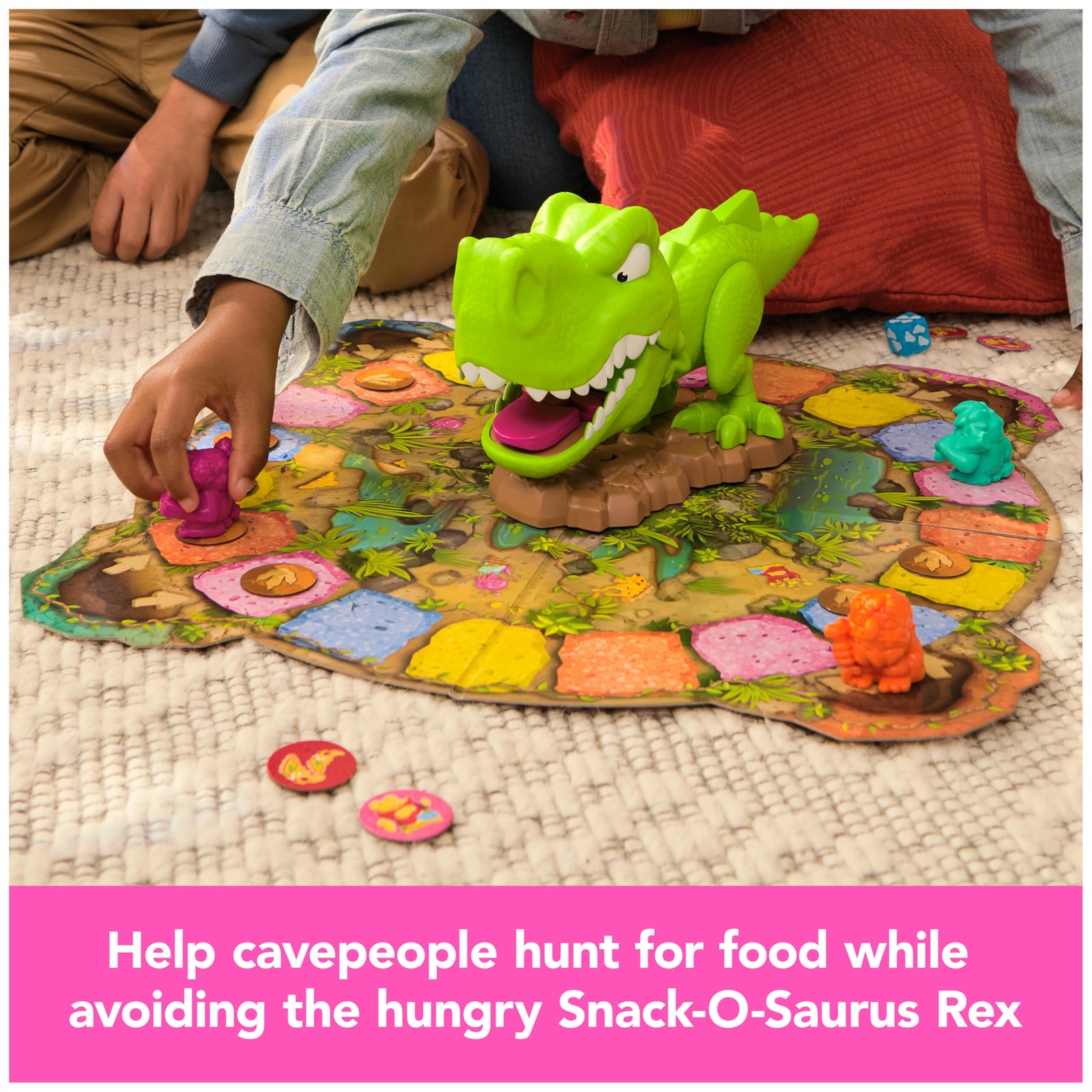 Snack O Saurus Rex Board Game Family Fun For Kids Ages 5 And Up