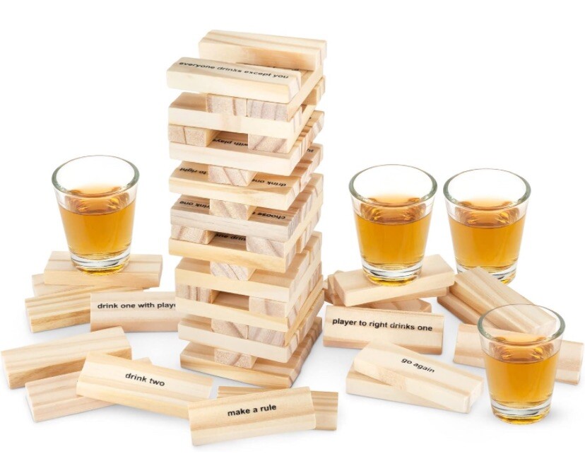 True Stack: Group Drinking Game “GAME ON” Fun Adult Drinking Game for parties!!