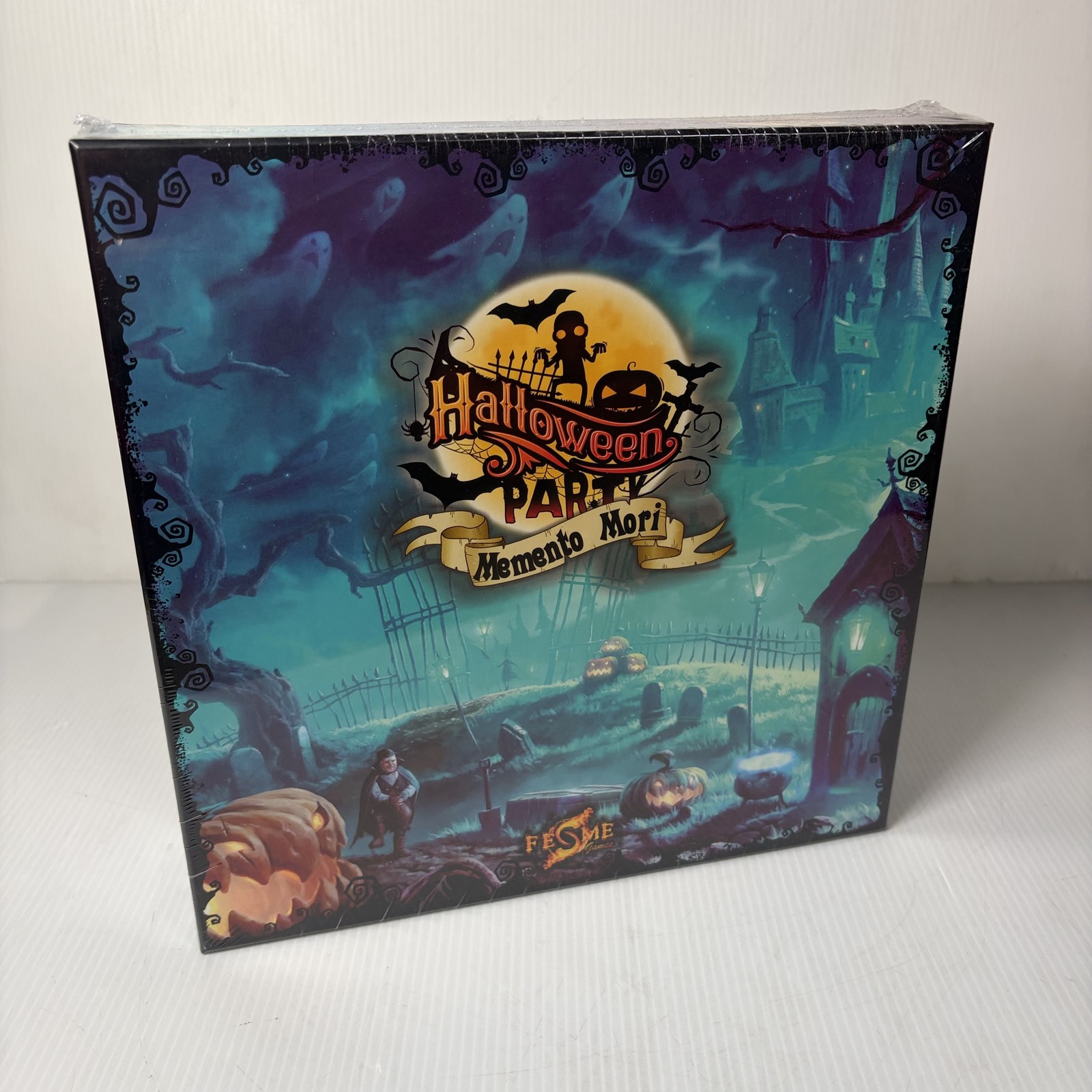 Halloween Party Memento Mori Rare Kickstarter Board Game Expansion FESME Sealed