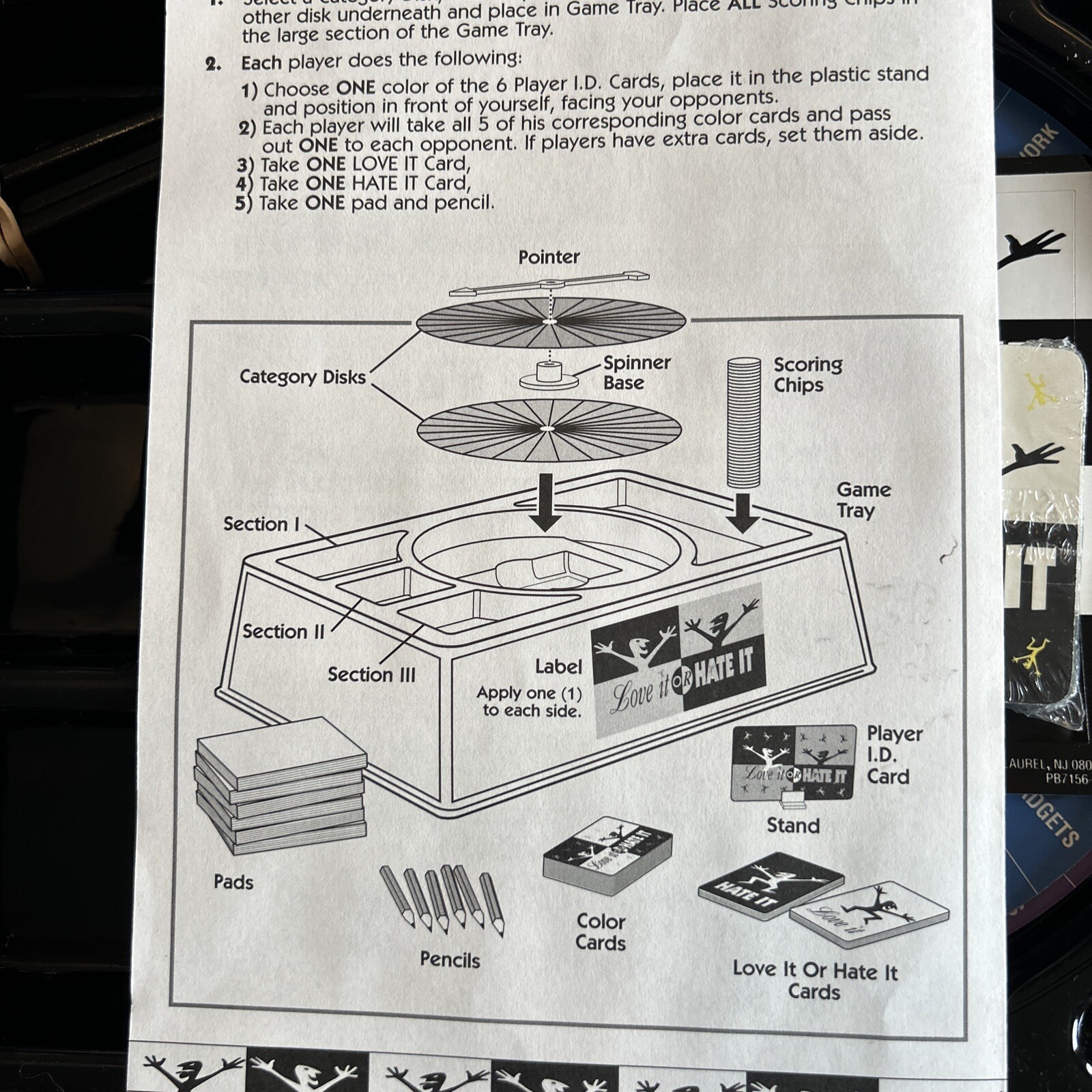 Vintage “Love It or Hate It” Party Game by Tyco – 1995 Edition – Complete!!