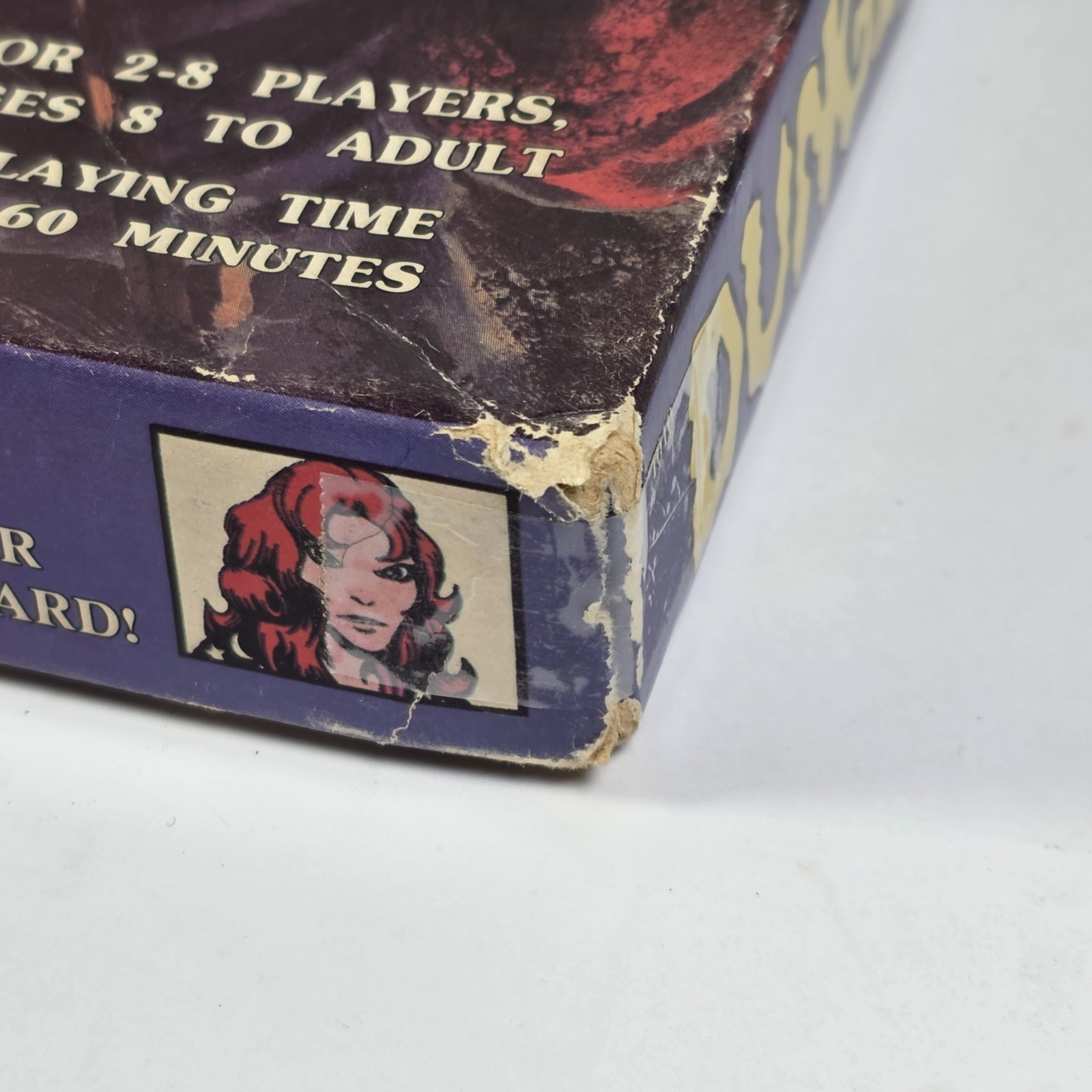 Vintage 1981 TSR Dungeon! Fantasy Board Game Near Complete – READ