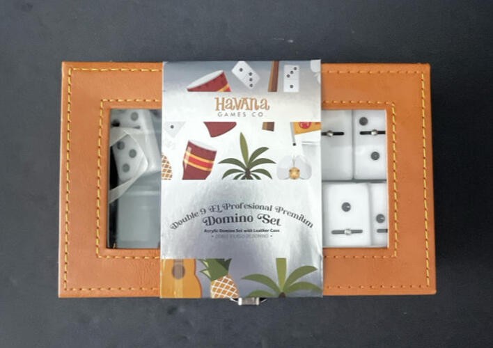 Havana Games Co. Double 9 Professional Premium Domino Set in Case