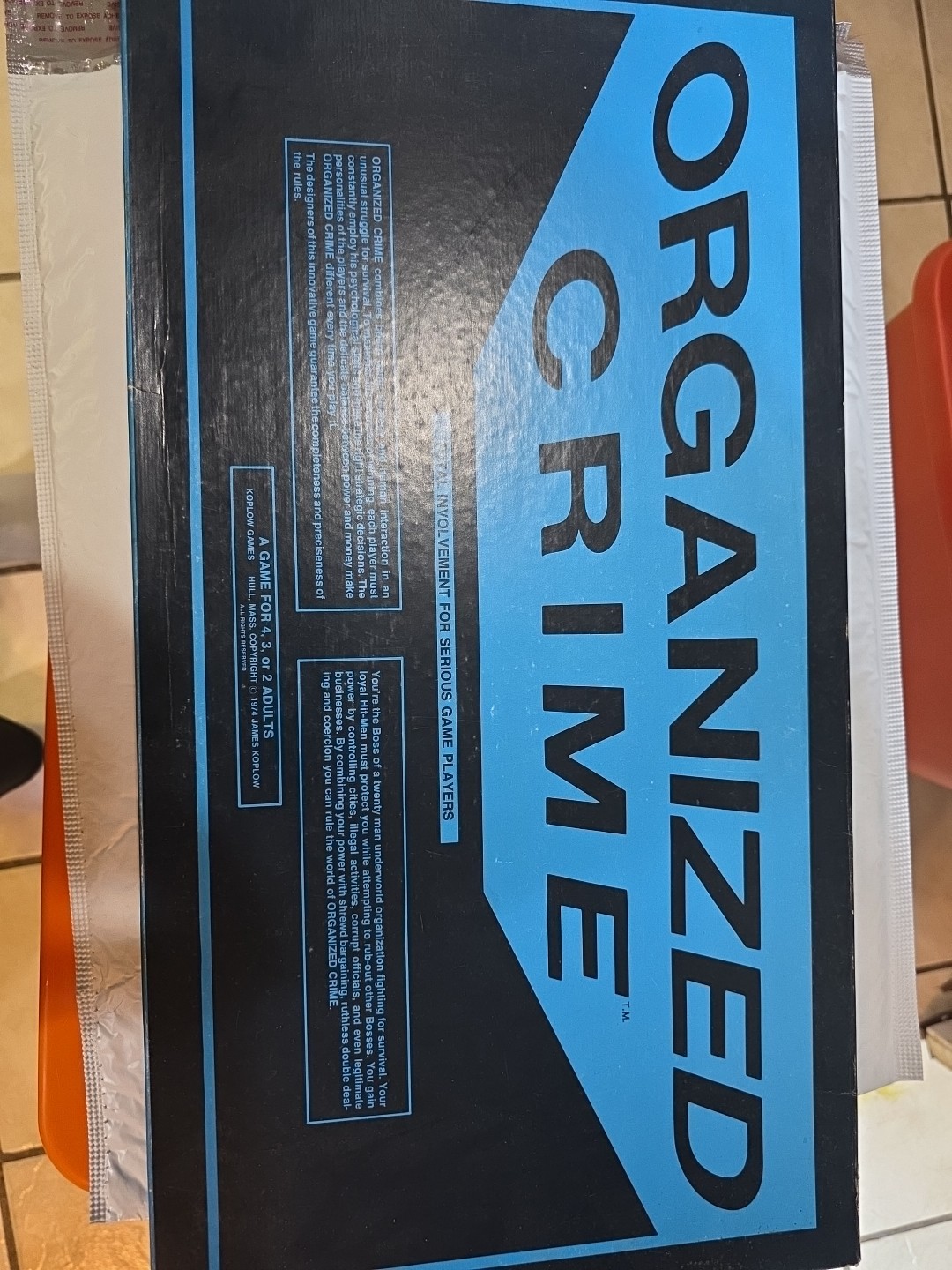 Organized Crime James Koplow 1974
