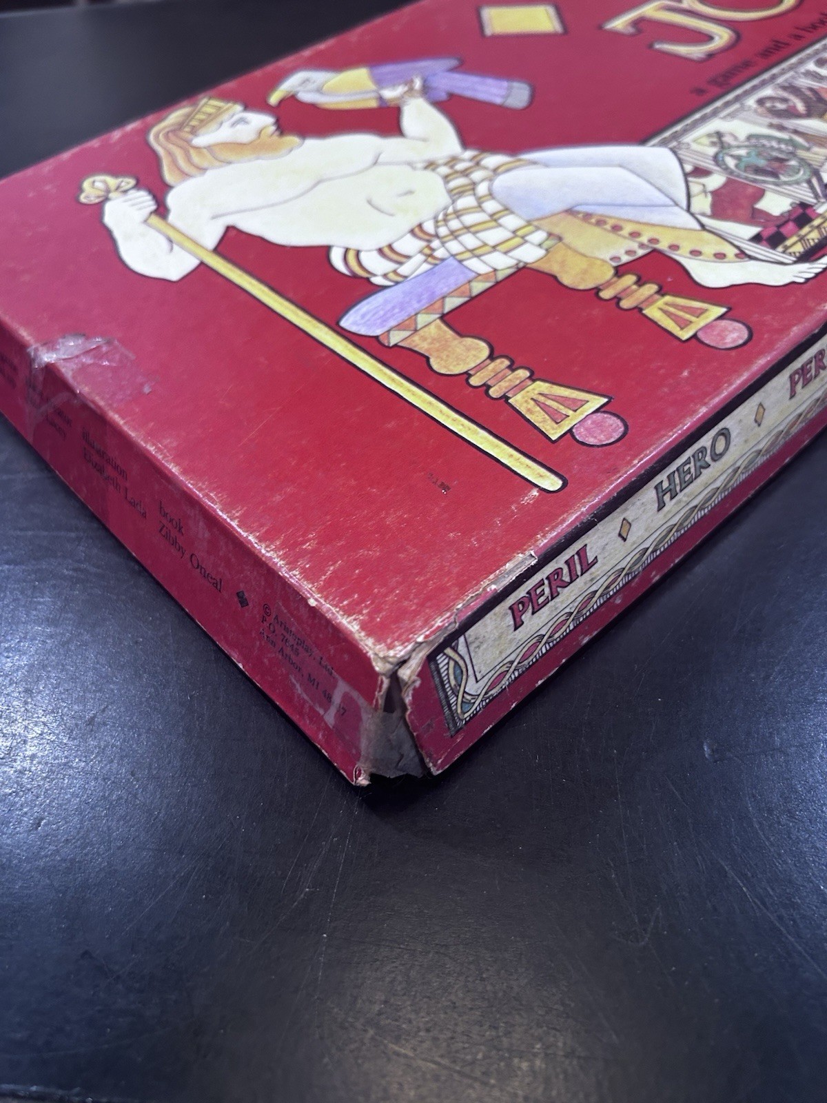 By Jove Vintage Board Game by Aristoplay Almost Complete, Box Has Issues