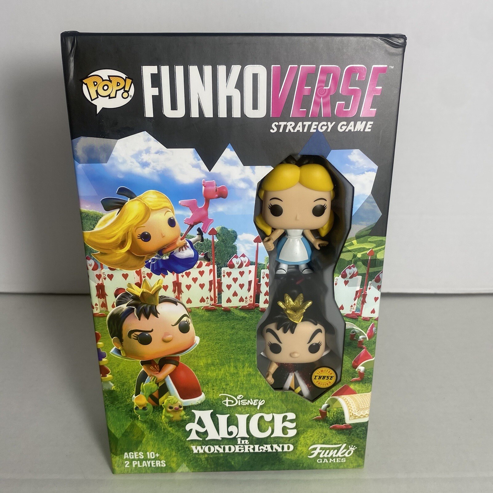 Funko Pop! Funkoverse Strategy Game Disney Alice In Wonderland Chase Edition New
