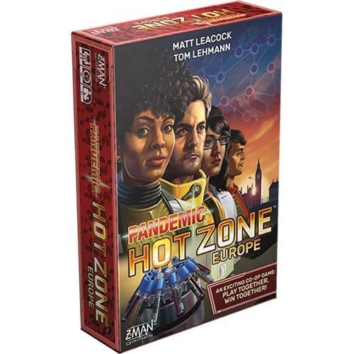 Pandemic Hot Zone Board Game Bundle: North America & Europe Z man Games Lot