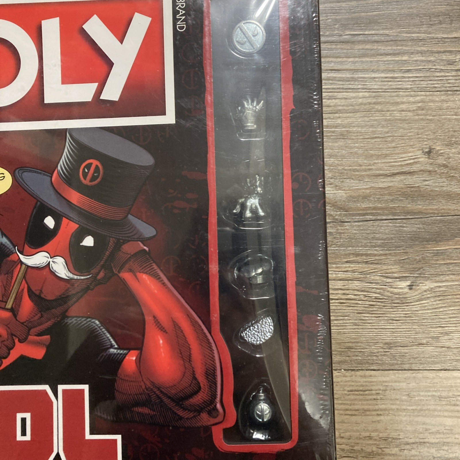 DEADPOOL Monopoly Board Game NIB/SEALED Parker Brothers-Hasbro-Marvel