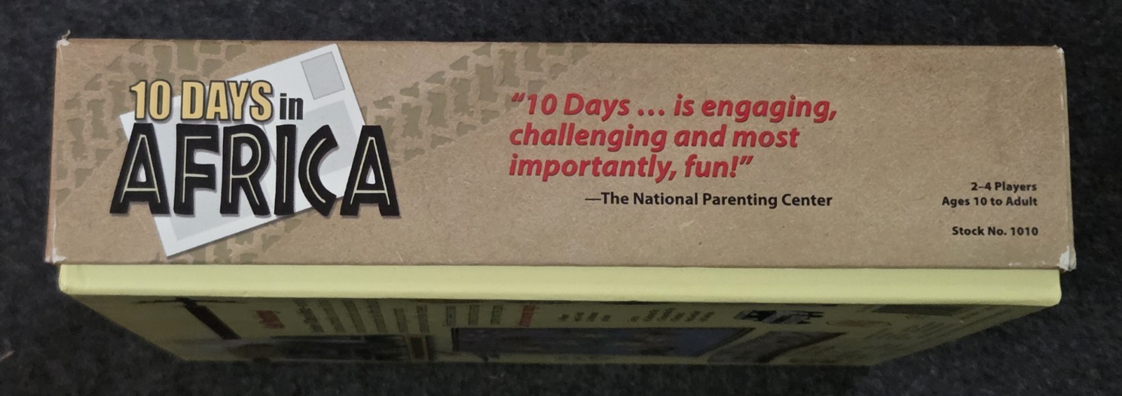 10 Days in Africa Board Game 100% COMPLETE Great Shape Out of the Box READ
