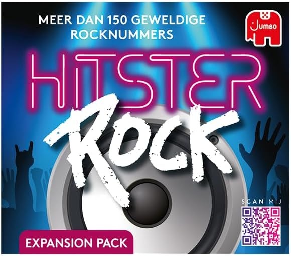 Hitster Rock Expansion, Expansion Set, Music Game, Action Game, Adult Board Game
