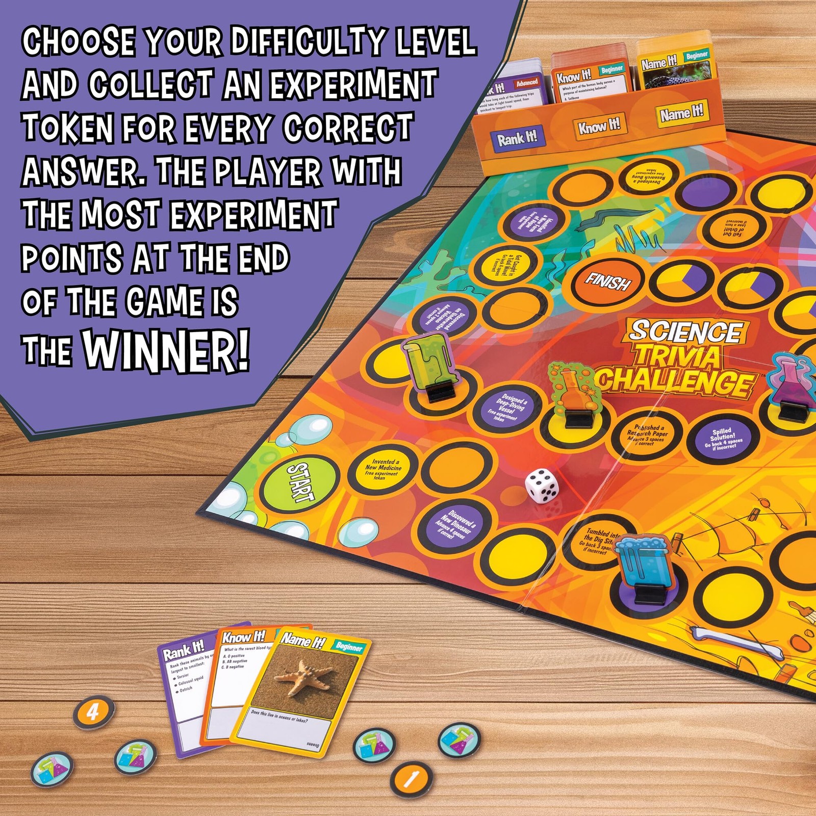 Science Trivia Challenge Game – Educational & Fun Game for Families & Ages 7 …