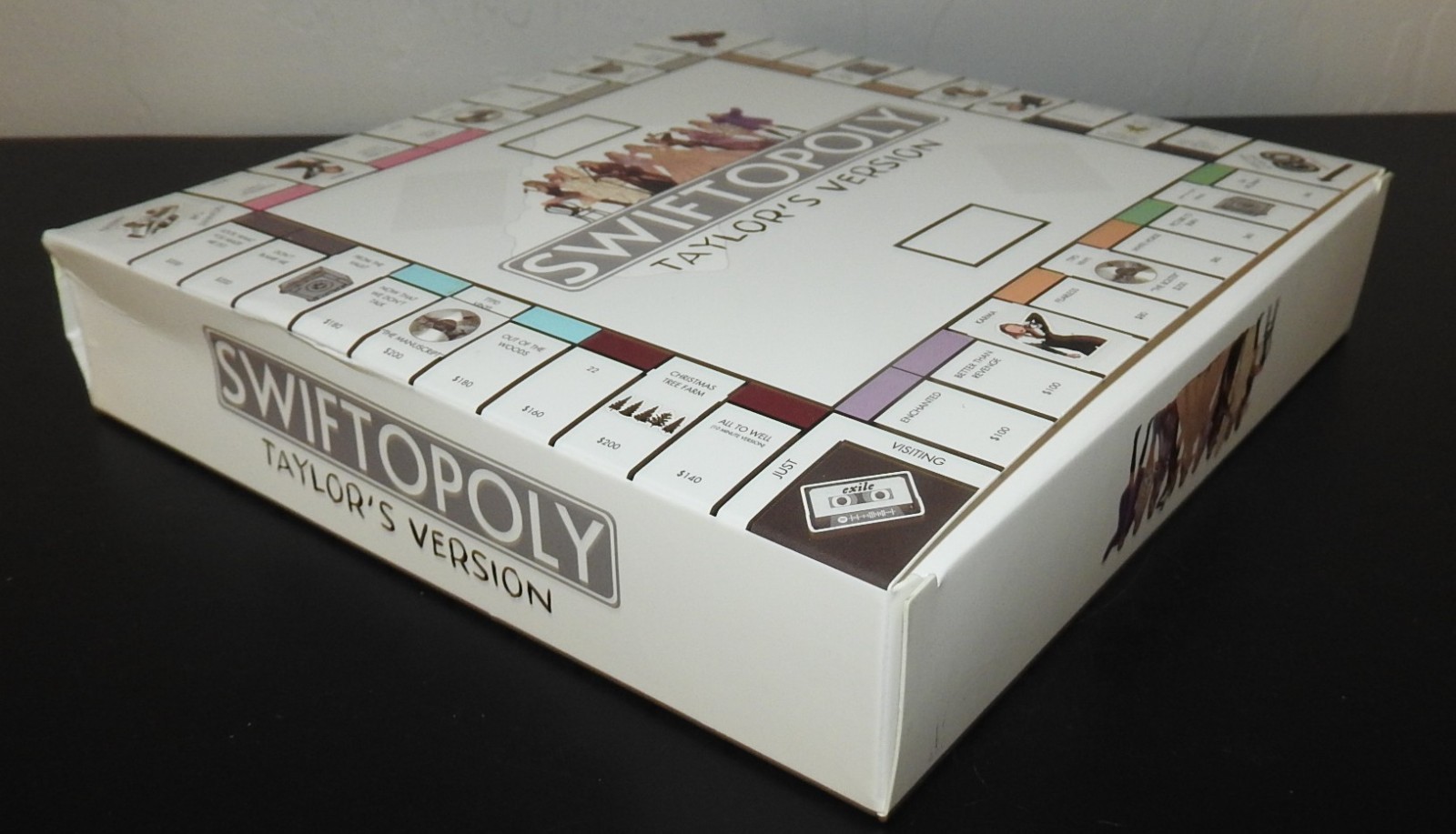 New Open Box Swiftopoly Board Game Taylor’s Version All items sealed Unused!