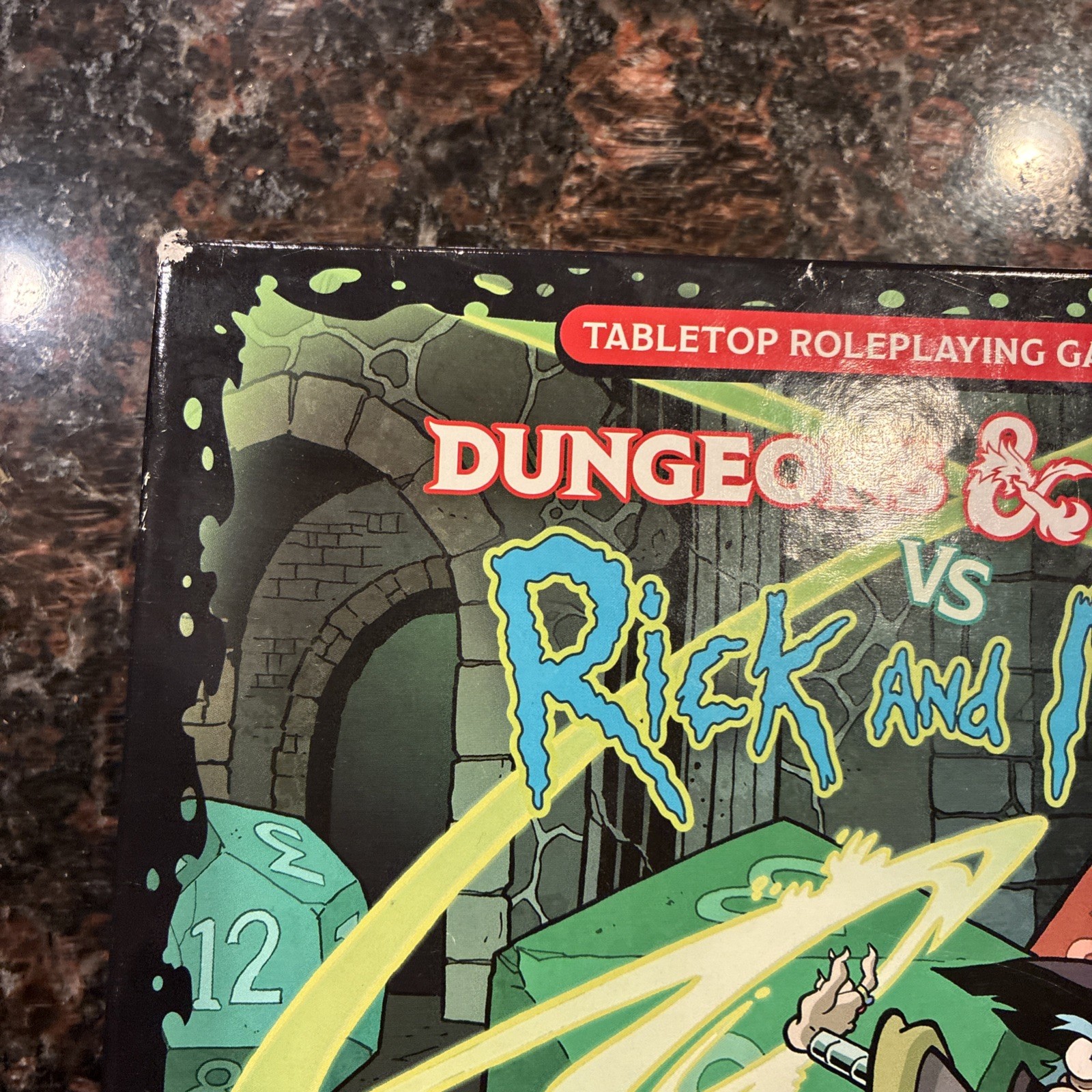 Dungeons And Dragons VS Rick And Morty D&D Tabletop Role Playing Game *No Dice