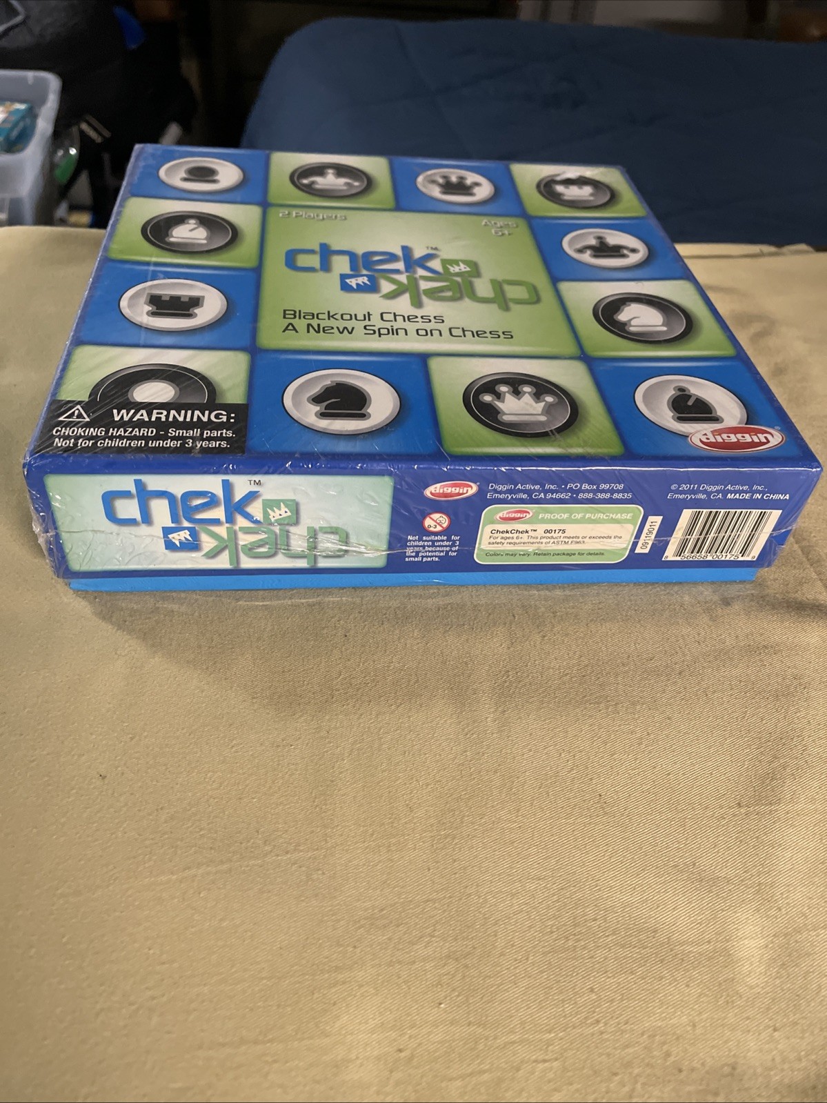 Diggin Boardgame Chek Chek Box SW (New)