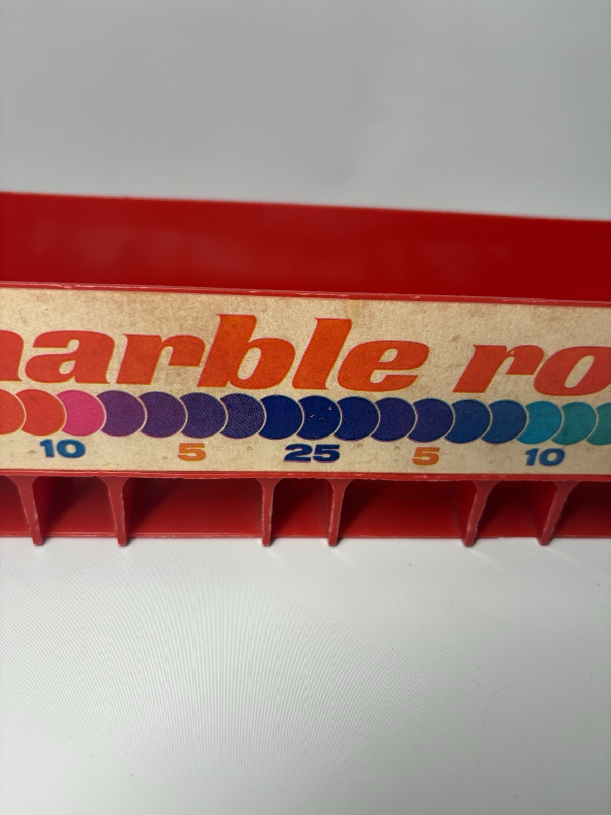 AMSCO Industries Marble Roll Action Skill Game Unit Vintage 1965