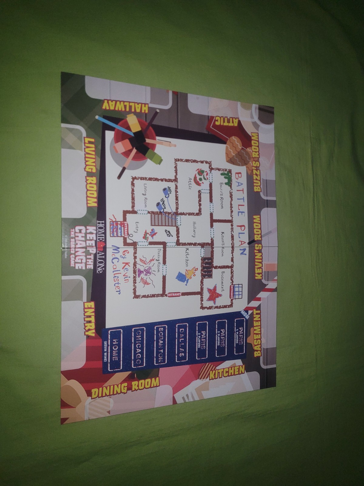 Home Alone Filthy Animal Keep The Change Christmas Holiday Family Board Game Lot