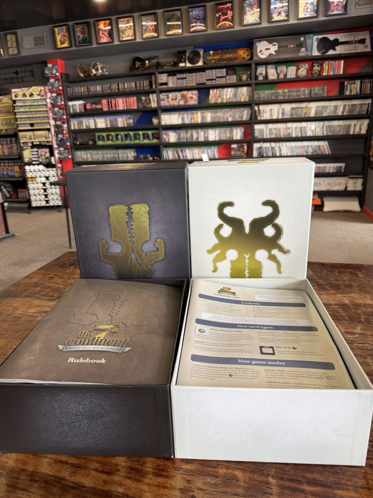 7th Continent Board Game 2nd Ed Bundle Kickstarter Edition Complete CIB