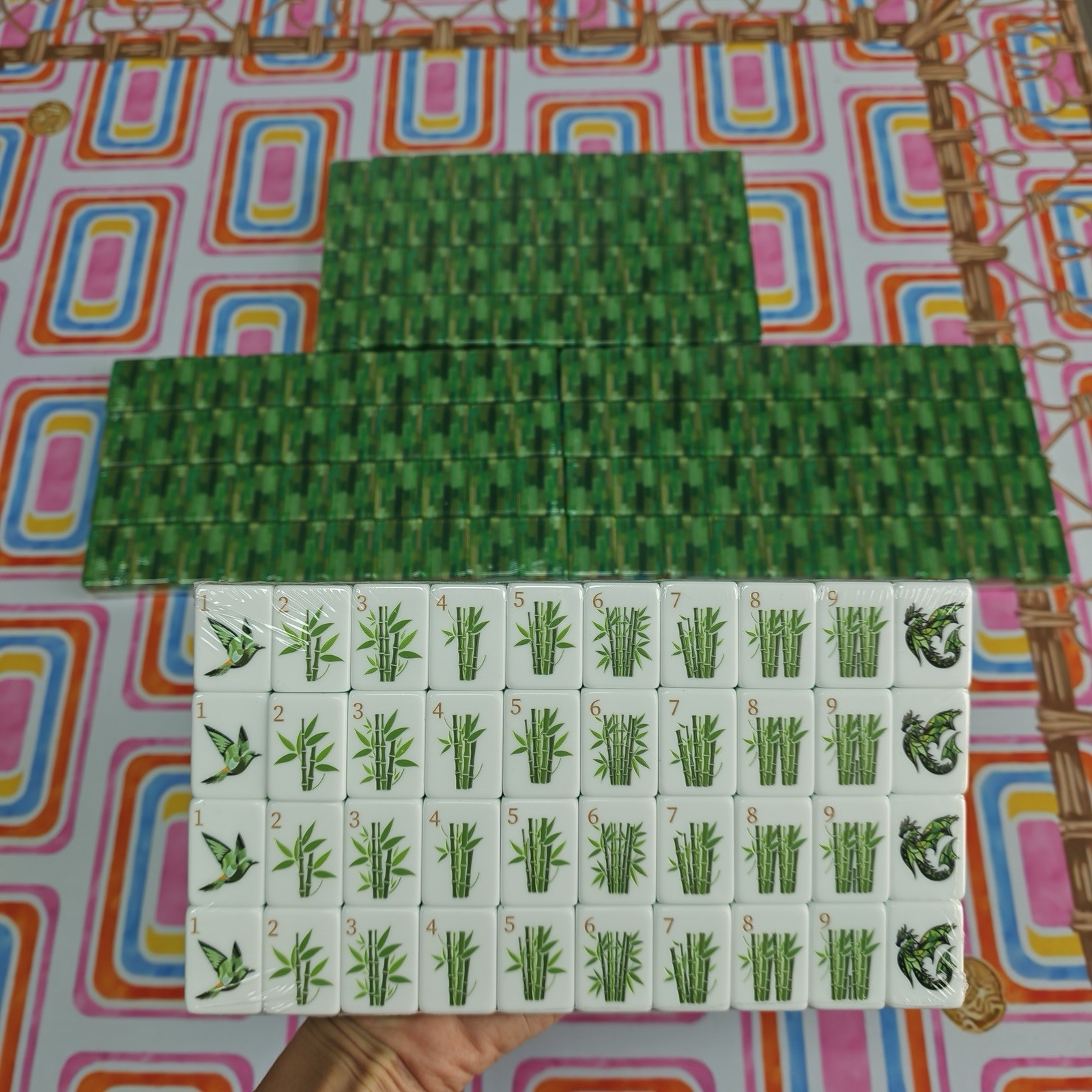 Mahjong Enchanted Forest Design Quality Tiles American Mahjong Mahj Oh My Line