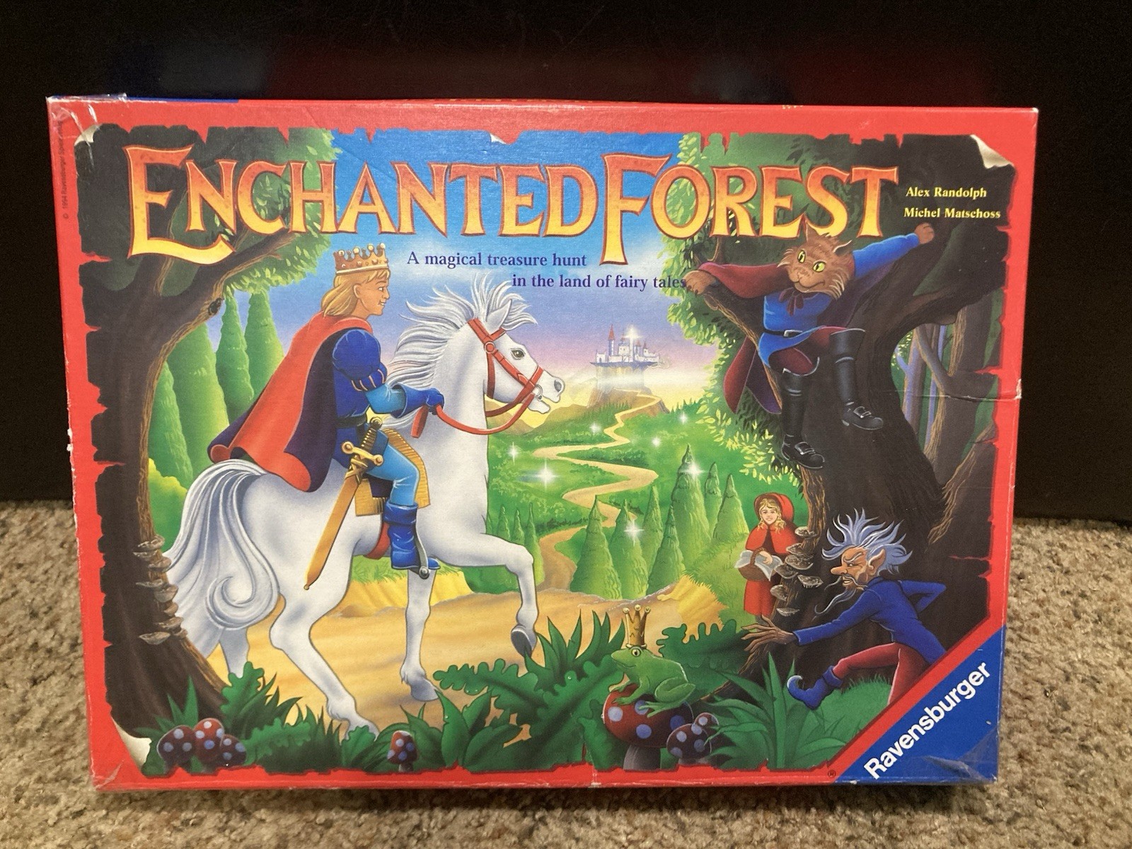 Enchanted Forest Board Game Ravensburger 1994 Vintage Complete FREE SHIPPING