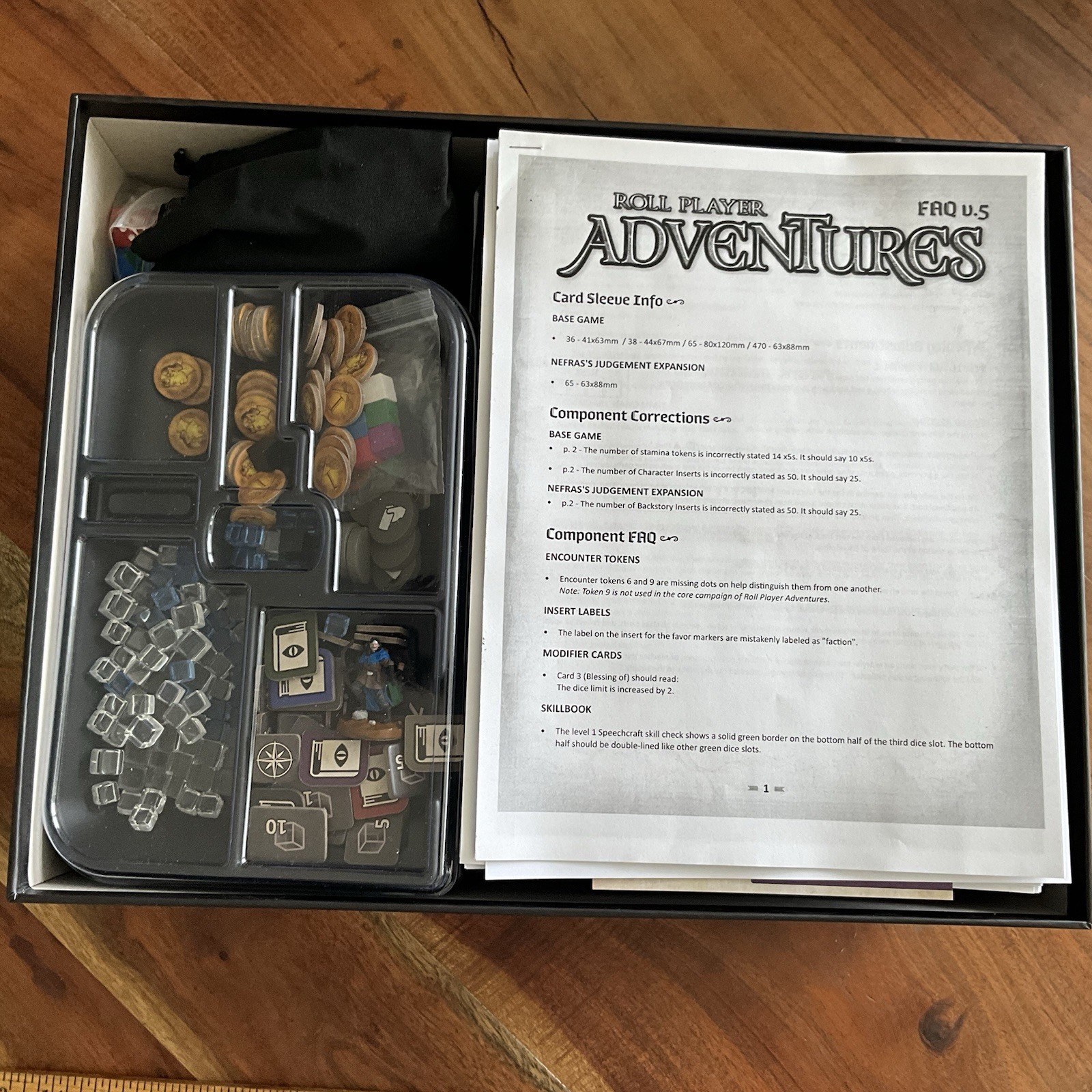 Thunderworks Dice Game Roll Player Adventures Adult Owned Gently Used