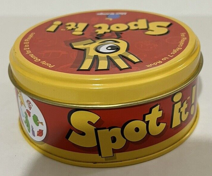 Spot It! Party Game Classic Card Game – Game for Kids – Age 6+ – 2 to 8 Players