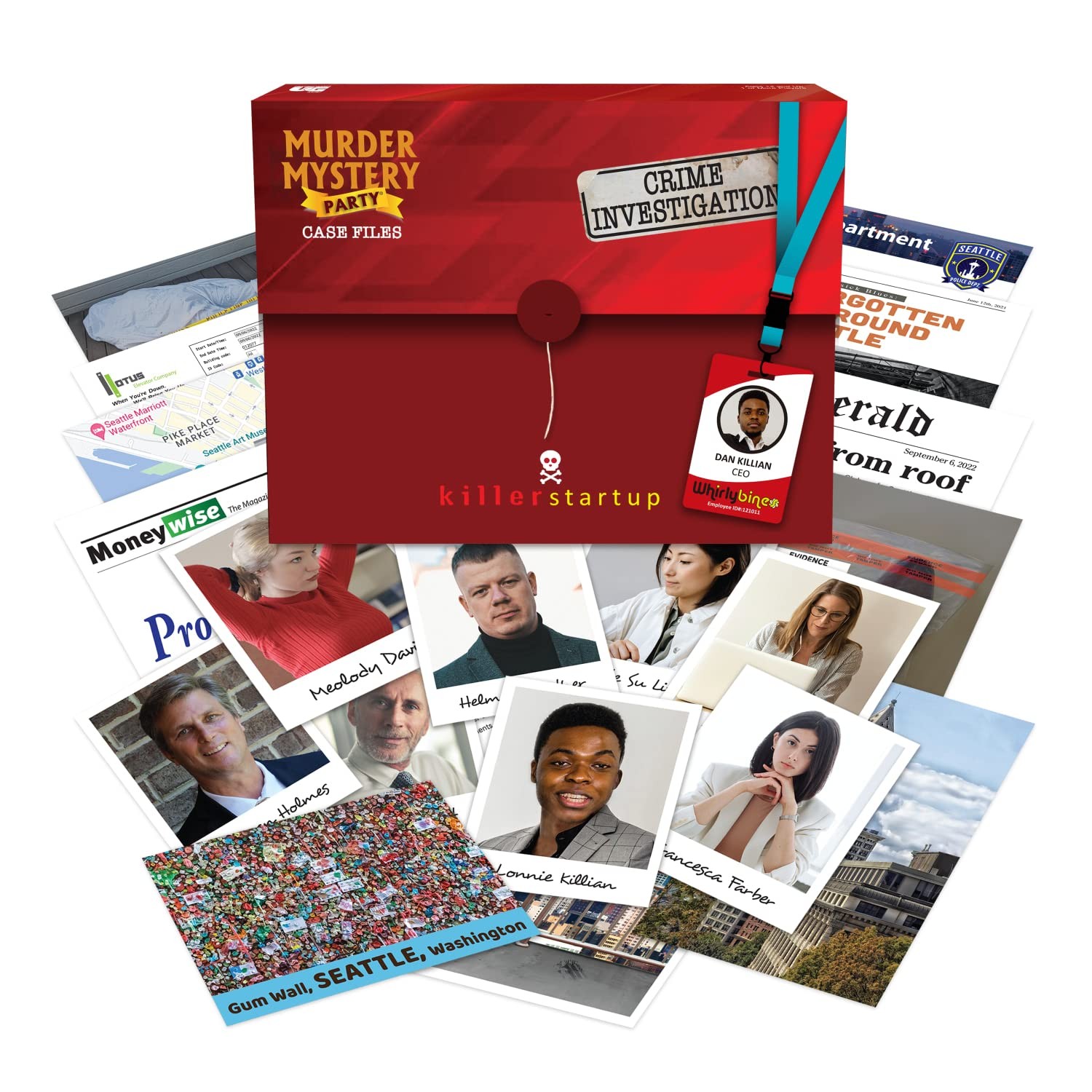 Case Files: Killer Startup for 1 or More Players Ages 14 and Up