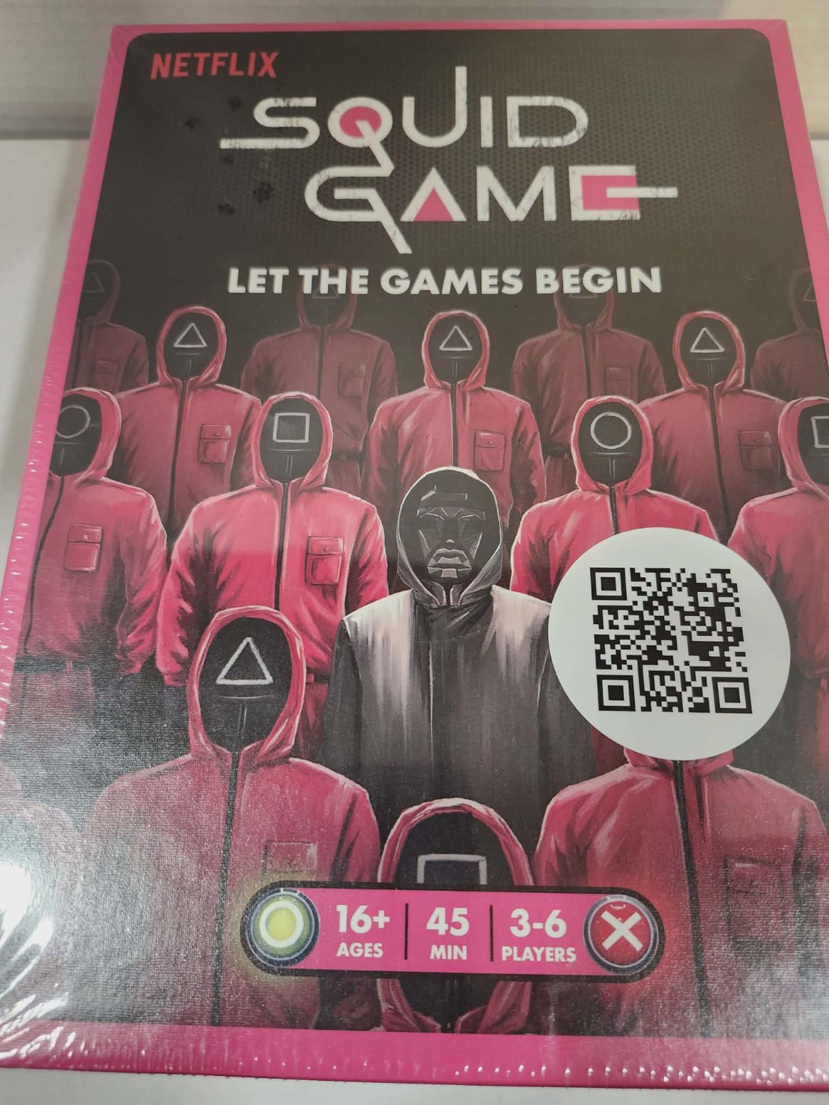 Factory-sealed Squid Game Board Game Netflix 3-6 Players Complete Party Game