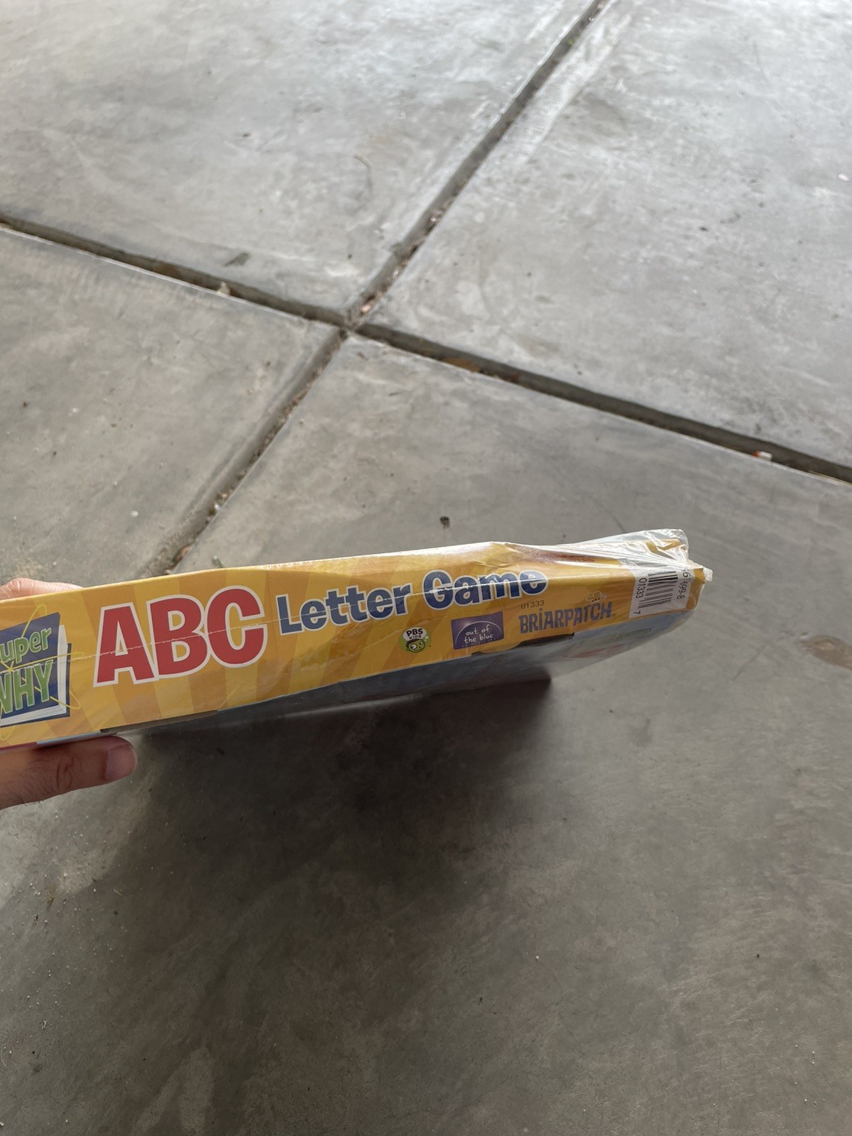 Super Why ABC Letter Game Briarpatch New Sealed Game 3+ Years