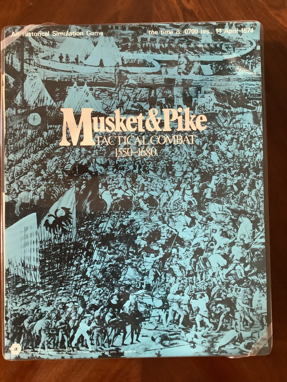 STRATEGY I and MUSKET AND PIKE War Games by Simulations Publications