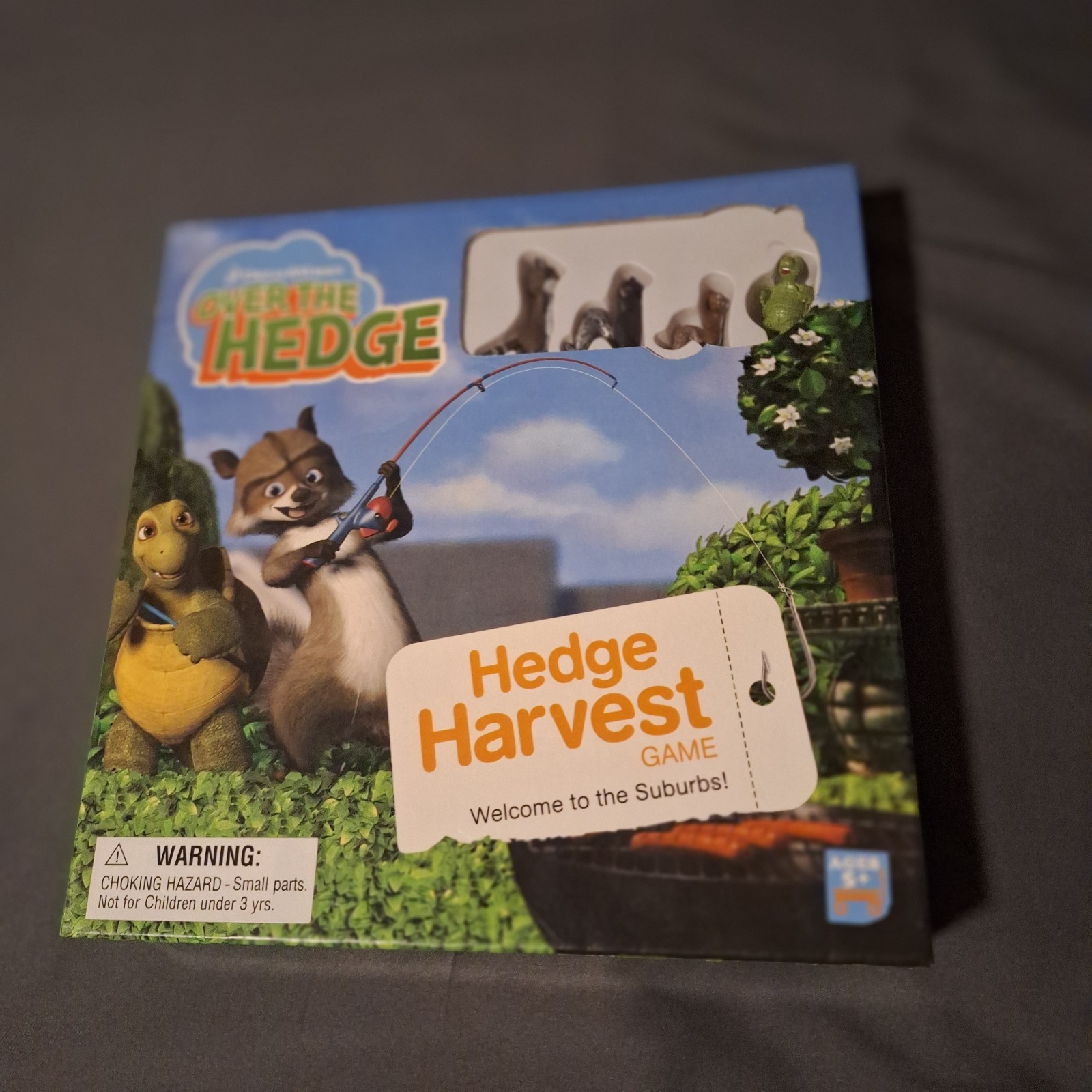 Rare Over The Hedge – Hedge Harvest Board Game DreamWorks 2006