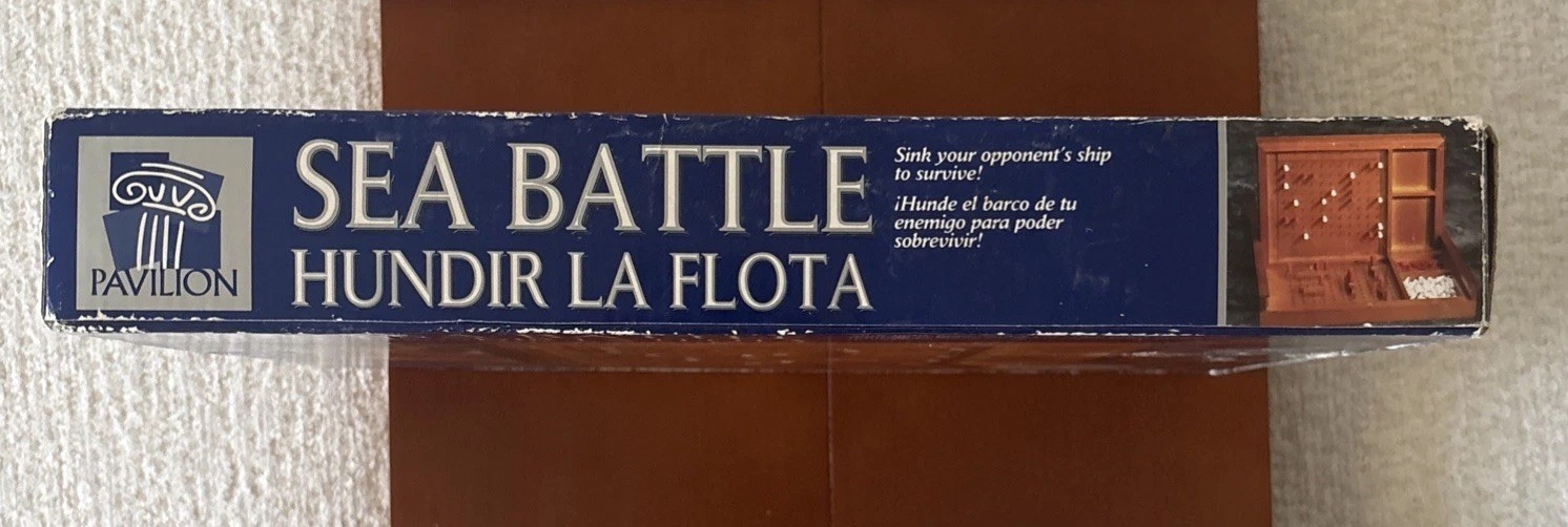Pavilion Boardgame Sea Battle Limited Edition Game