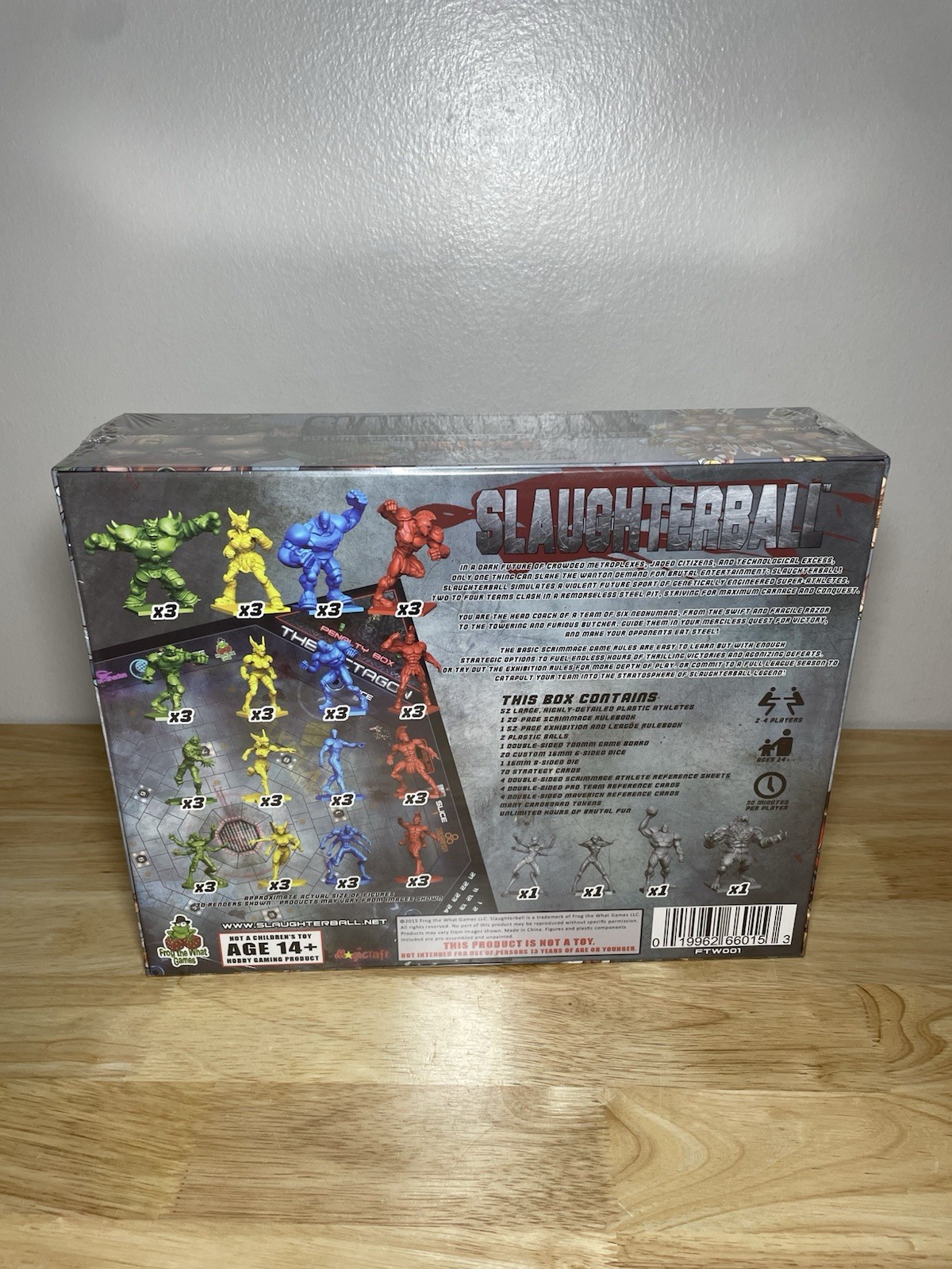 Slaughterball Deluxe Edition (2015) – Frog the What Games – Brand New Sealed
